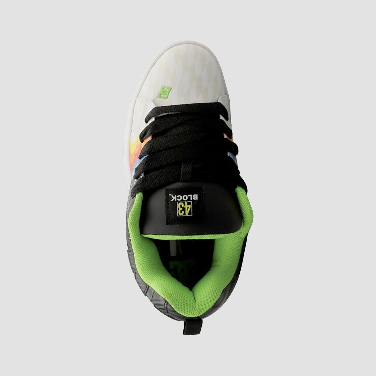 DC X Ken Block 43 Court Graffik Shoes - Black/Multi - Image 2