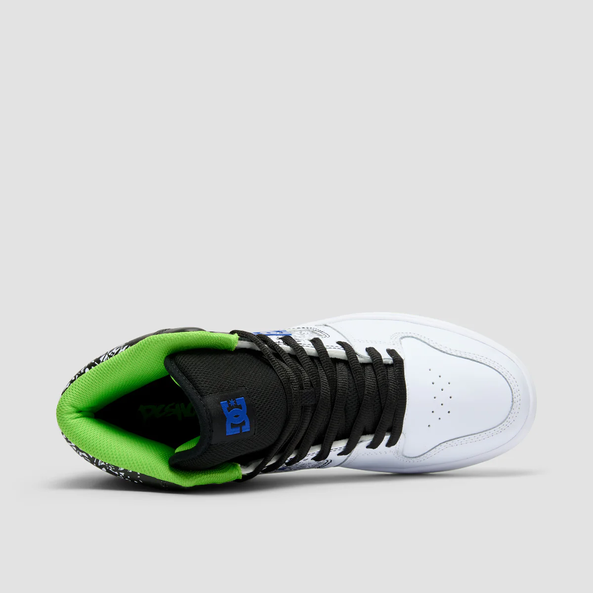 DC X Ken Block 43 Manteca 4 Hi Top Shoes - Black/White/Black - Image 4