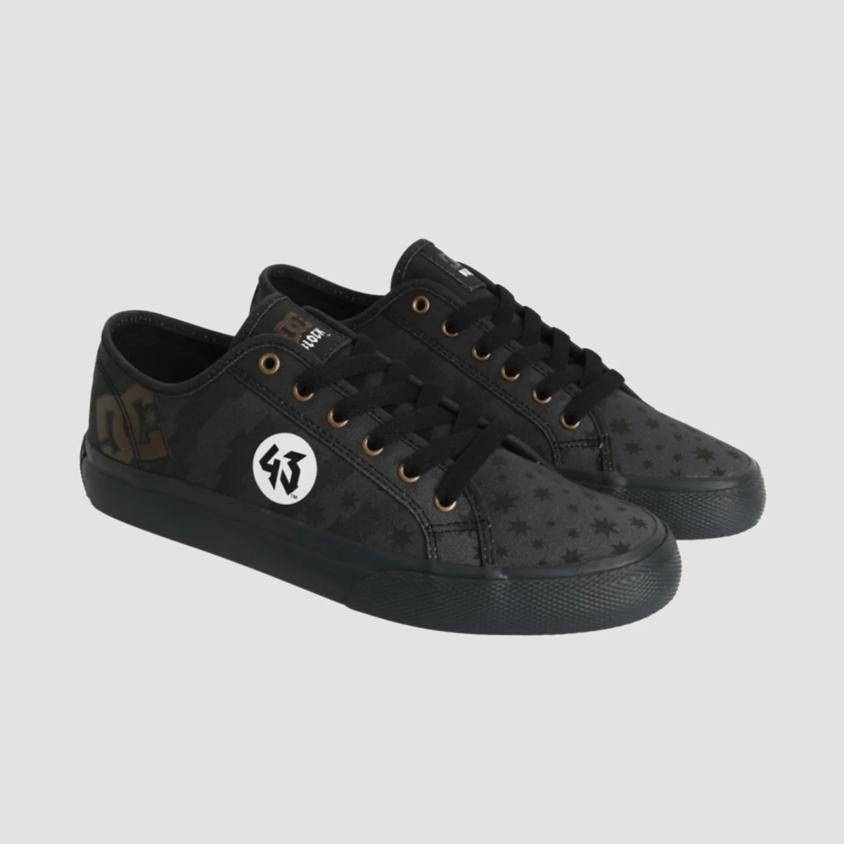 DC X Ken Block 43 Manual Shoes - Grey/Black/Grey - Image 2