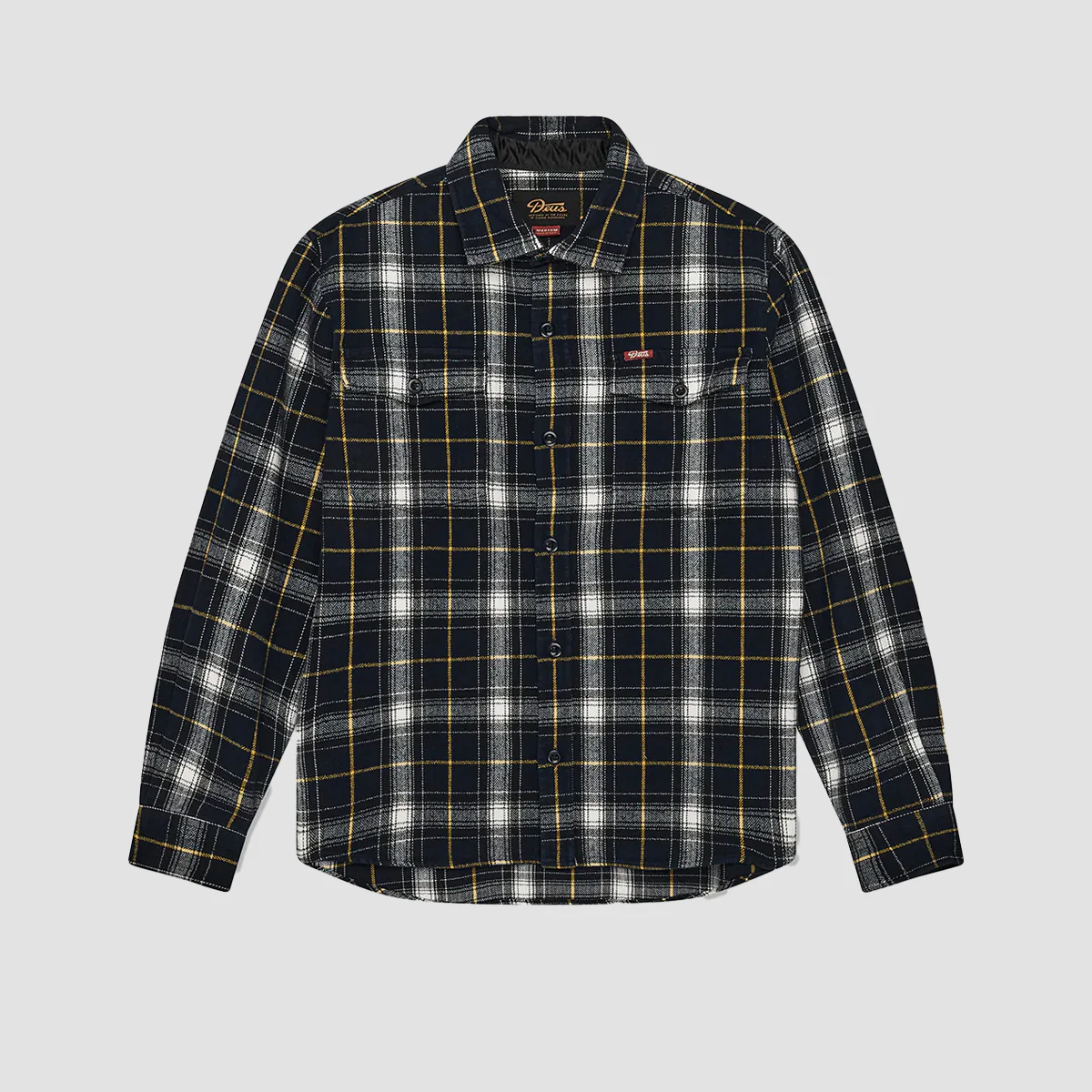 Deus Jermaine Check Longsleeve Shirt Blue Check