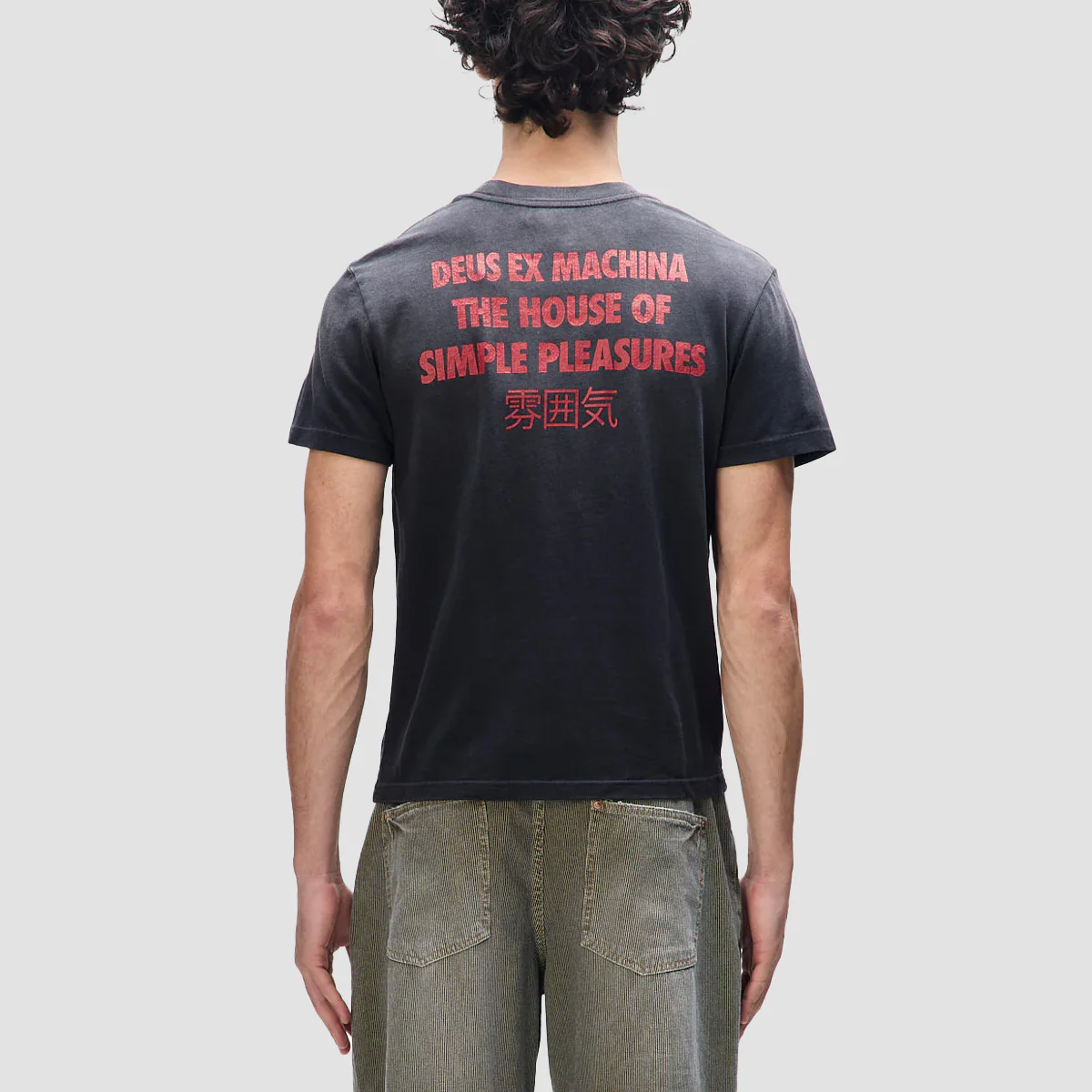Deus Productive Hum T-Shirt Anthracite