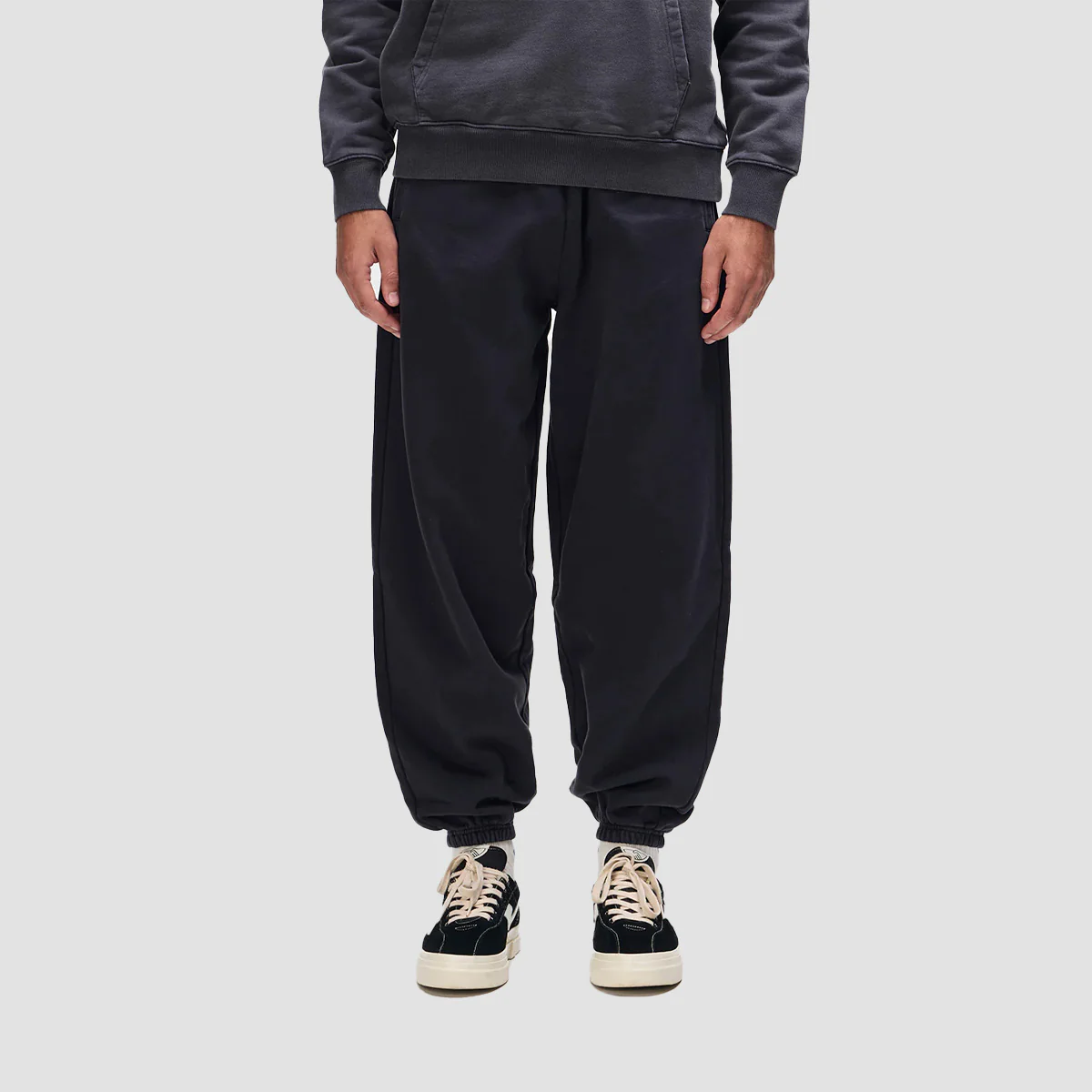Deus Shield Garment Dyed Track Pants Black