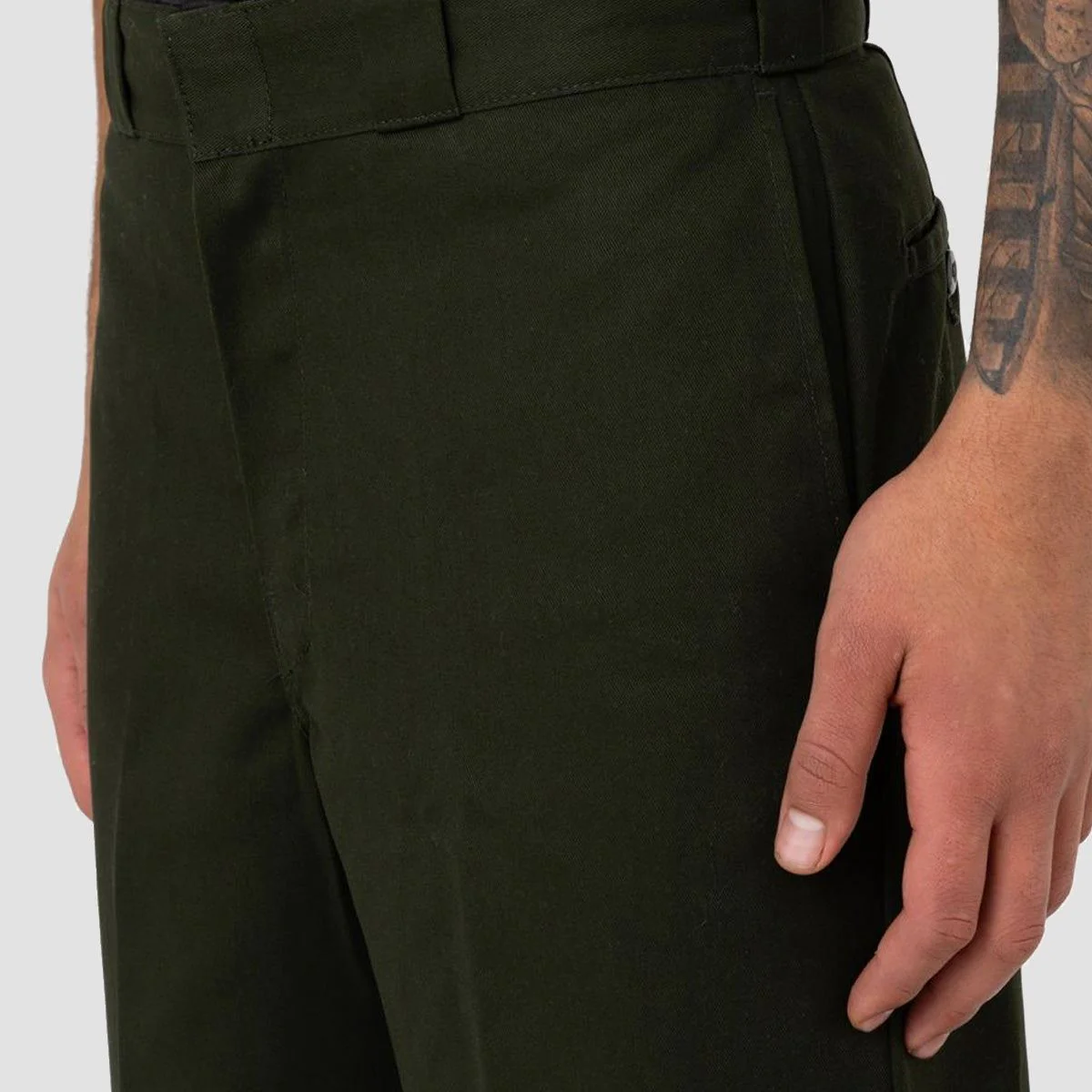 Dickies 874 Original Fit Work Pants Recycled Olive Green - Image 3