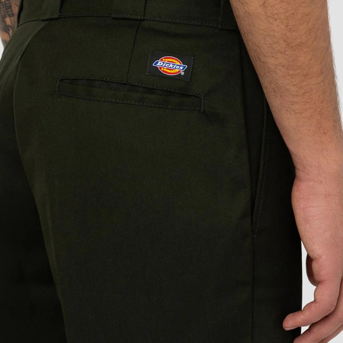 Dickies 874 Original Fit Work Pants Recycled Olive Green - Image 4