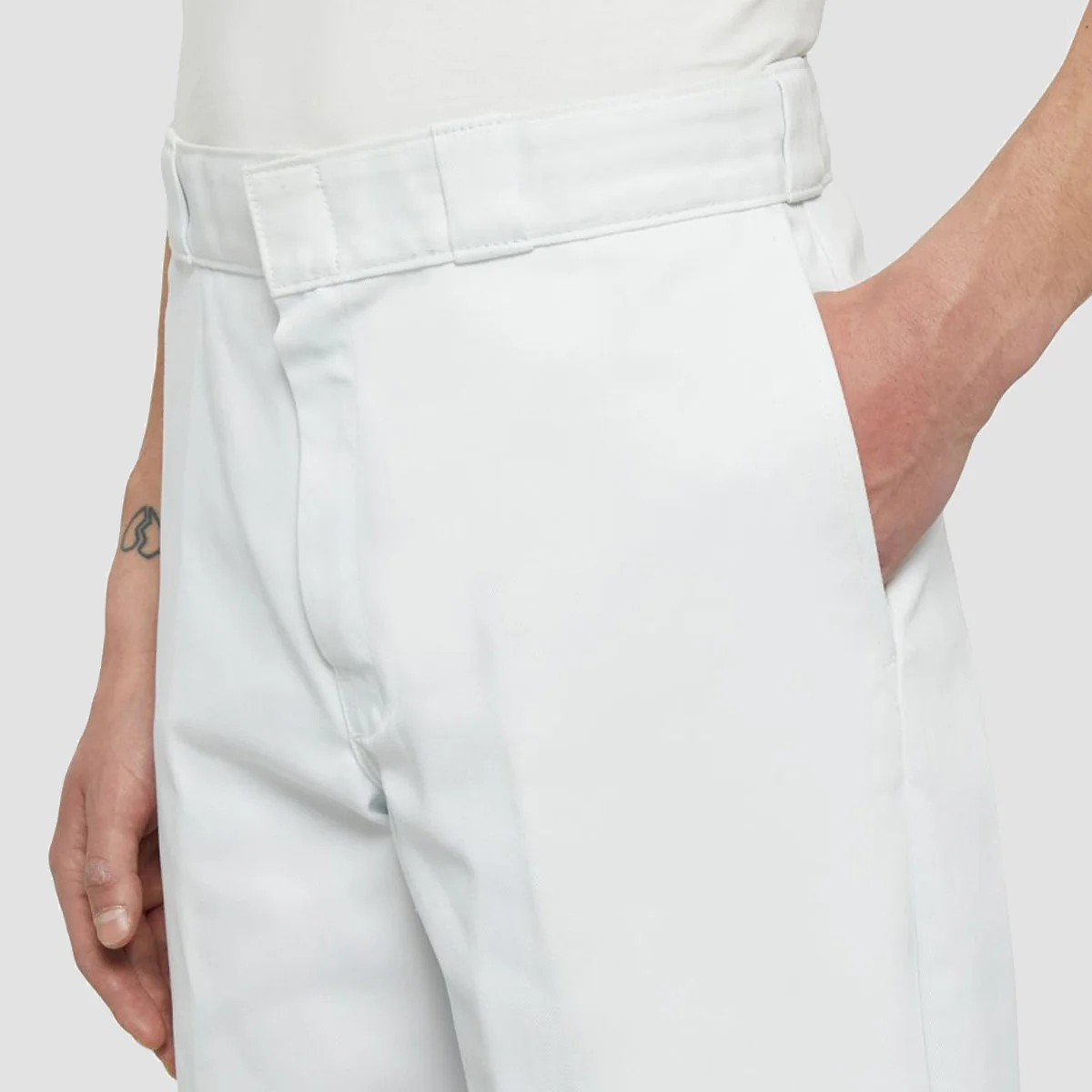 Dickies 874 Original Fit Work Pants White - Image 3