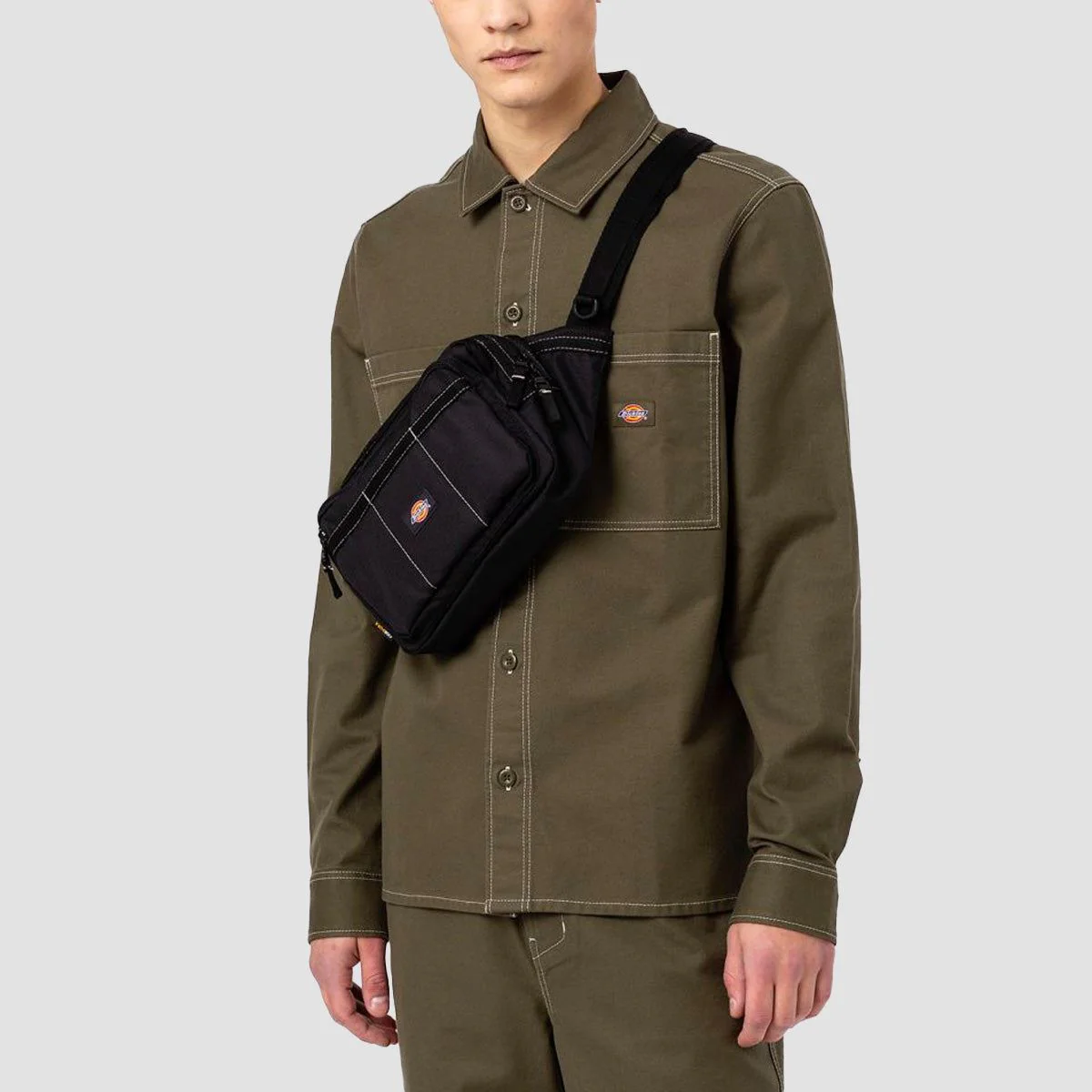 Dickies Ashville Cross Body Bag Black - Image 2