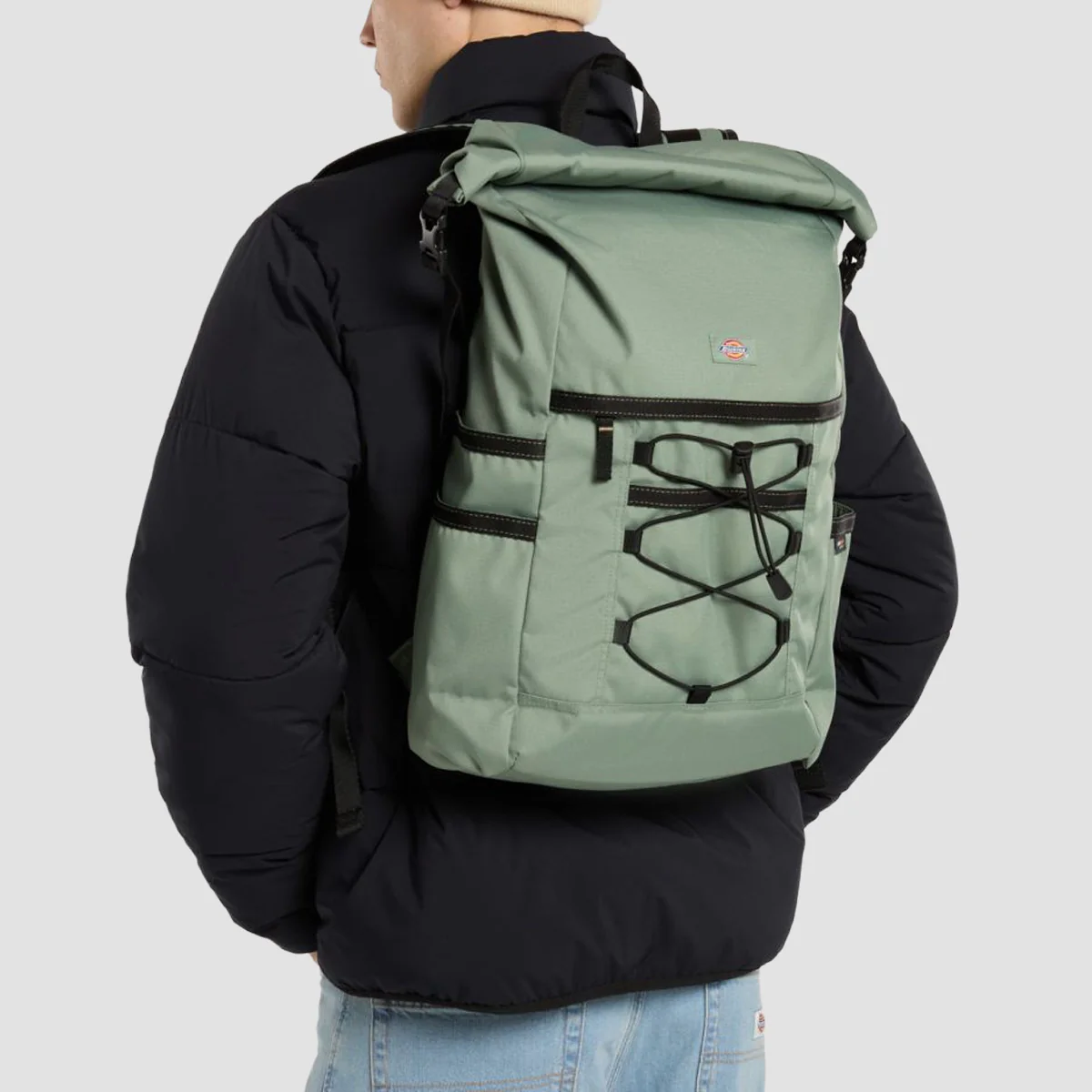 Dickies Ashville Utility Roll Top Backpack Sea Spray - Image 3