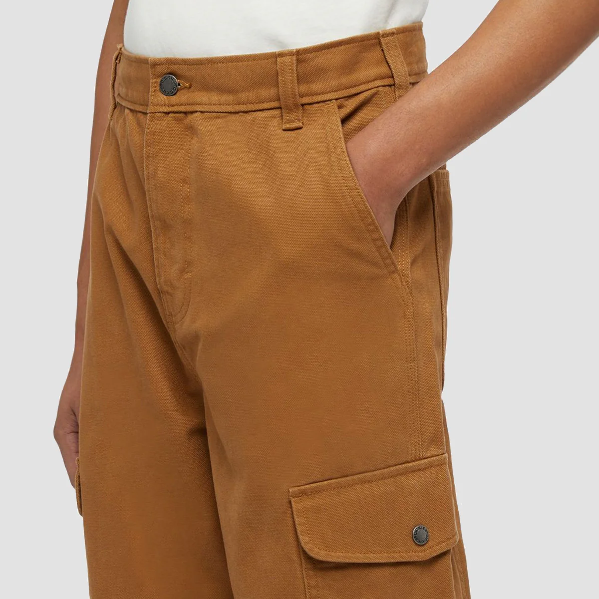 Dickies Duck Canvas Cargo Pants Brown Duck - Image 3
