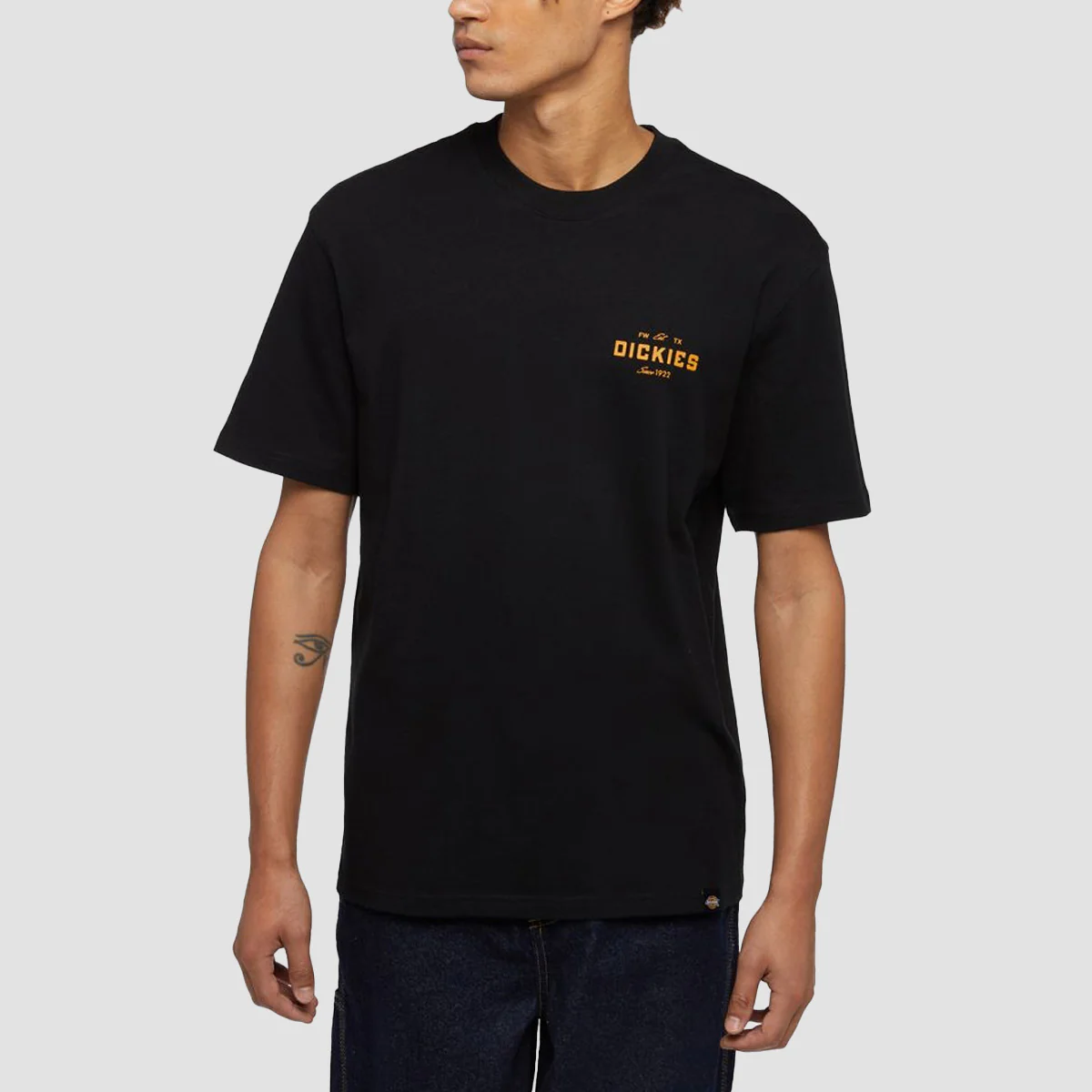 Dickies Emblem T-Shirt Black - Image 2