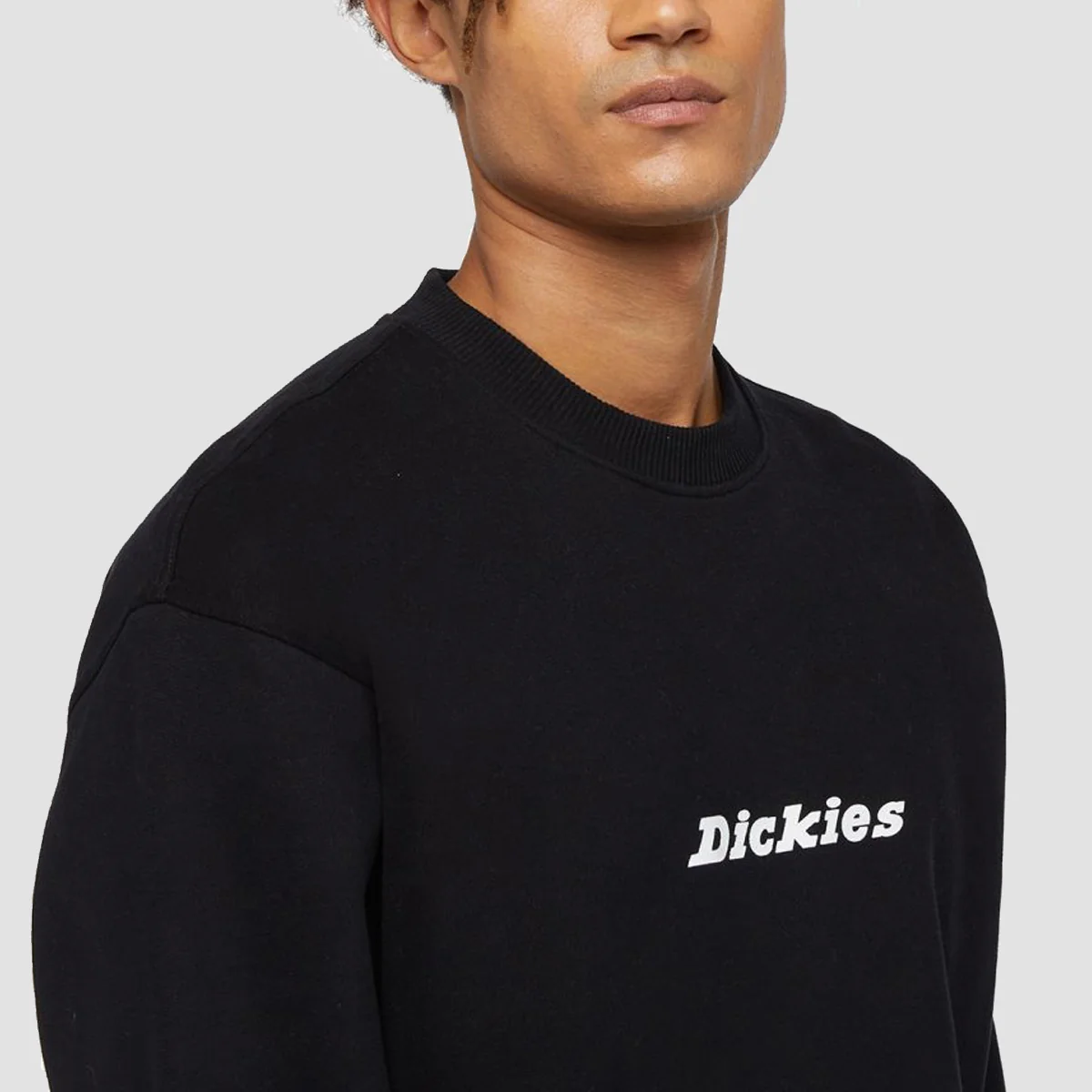 Dickies Enterprise Crew Sweatshirt Black - Image 2