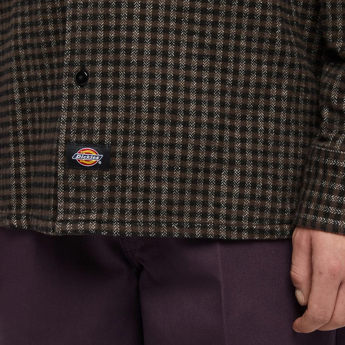 Dickies Frenchtown Longsleeve Shirt Black - Image 3