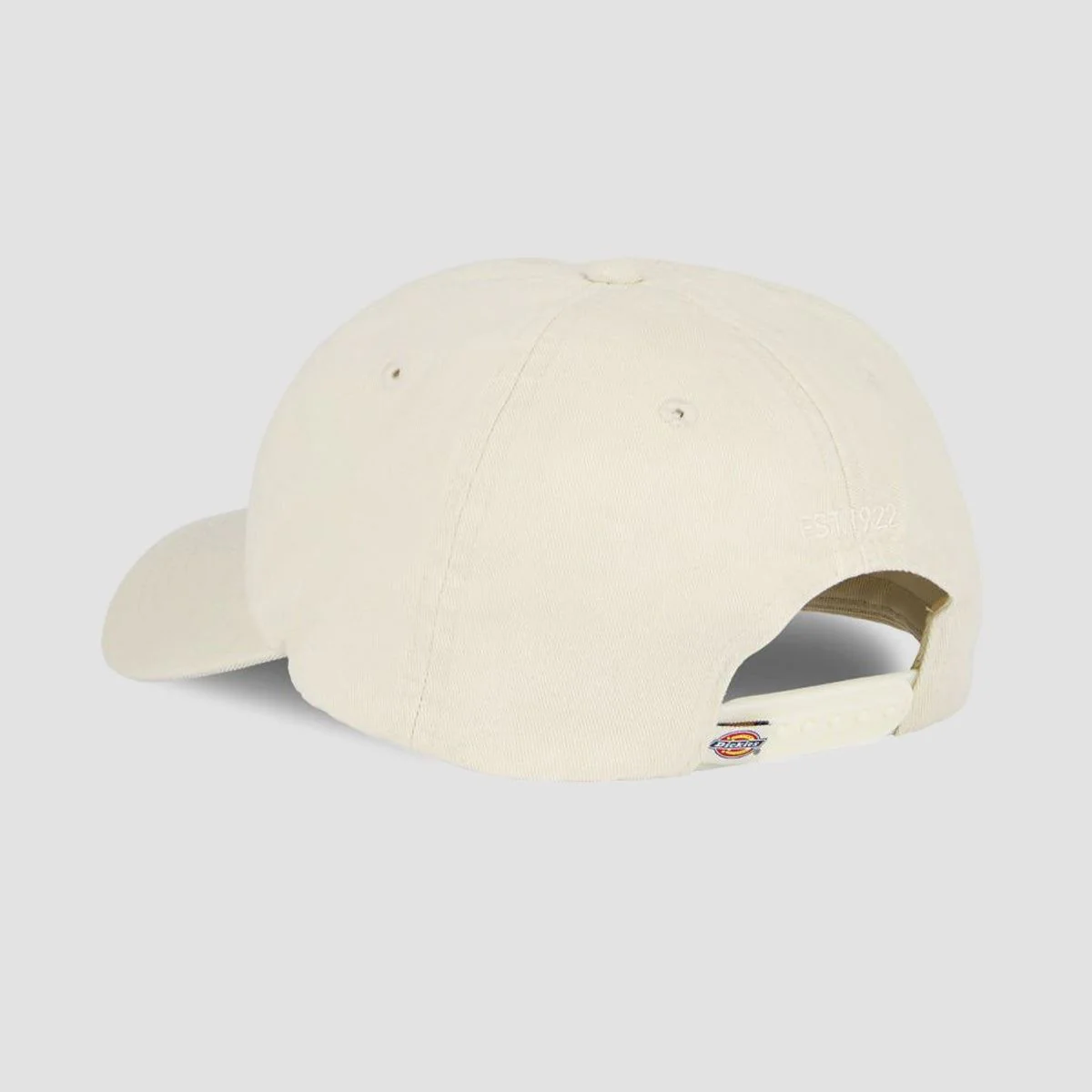 Dickies Hardwick 6 Panel Logo Cap Whitecap Grey - Image 2