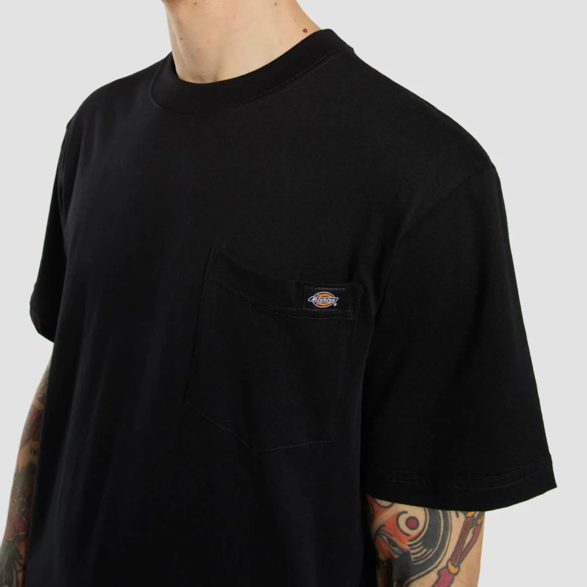 Dickies Heavyweight Relaxed Pocket T-Shirt Black - Image 2
