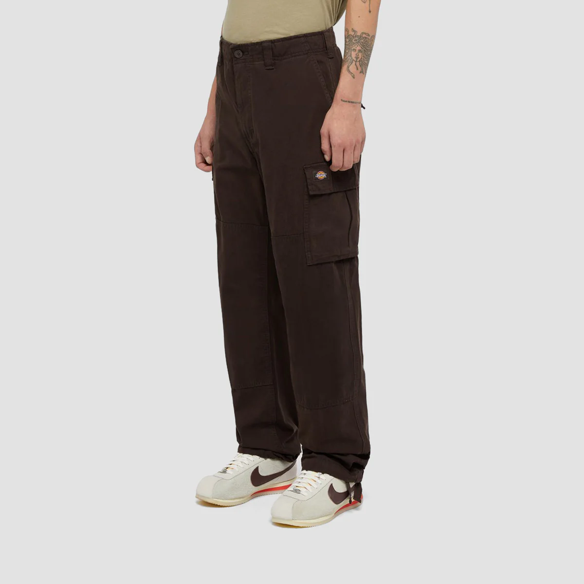 Dickies Johnson Cargo Pants Dark Brown - Image 2