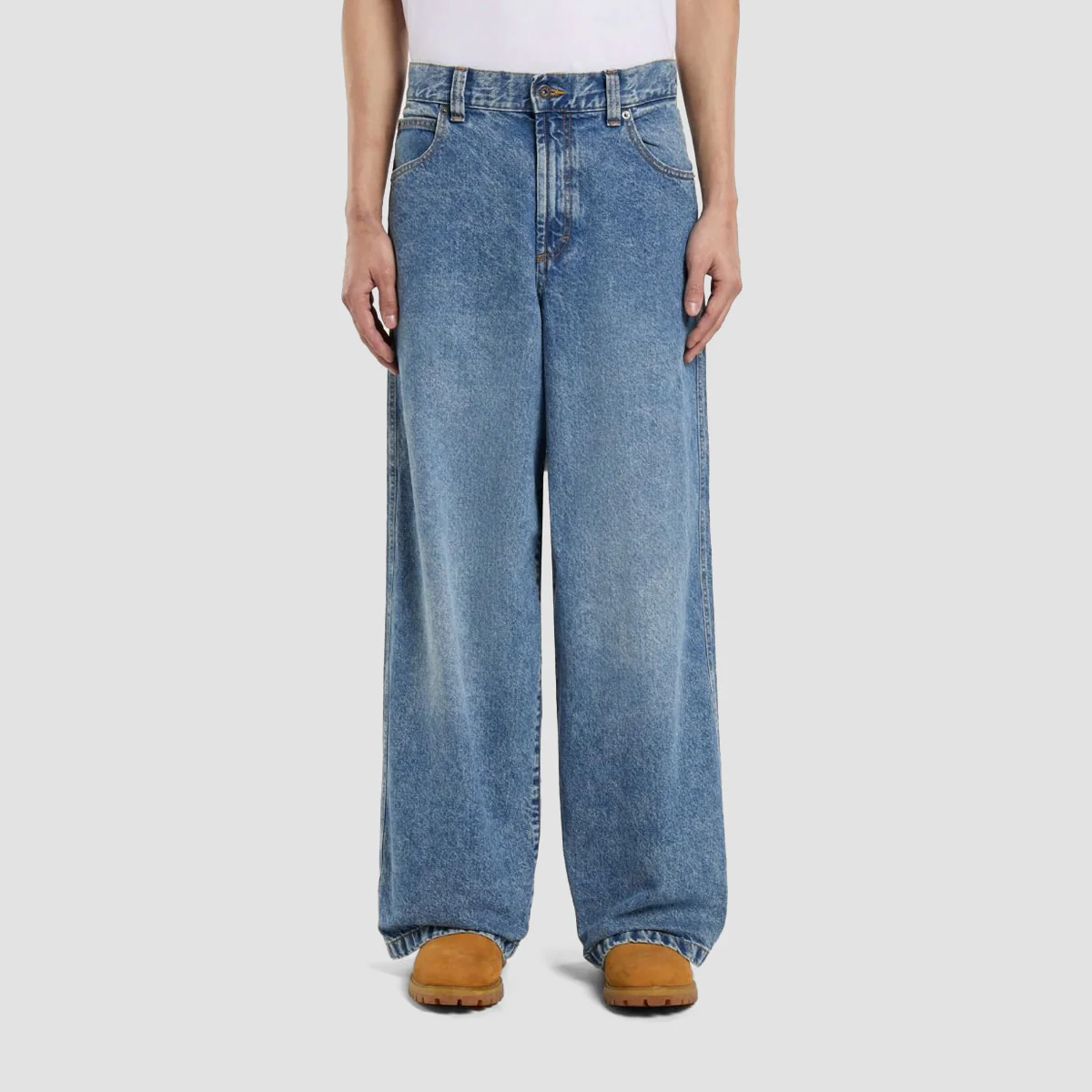 Dickies Loose Wave Baggy Jeans Rinsed Fade