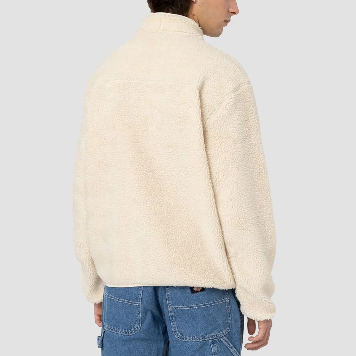 Dickies Mount Hope Fleece Jacket Whitecap Grey - Image 2