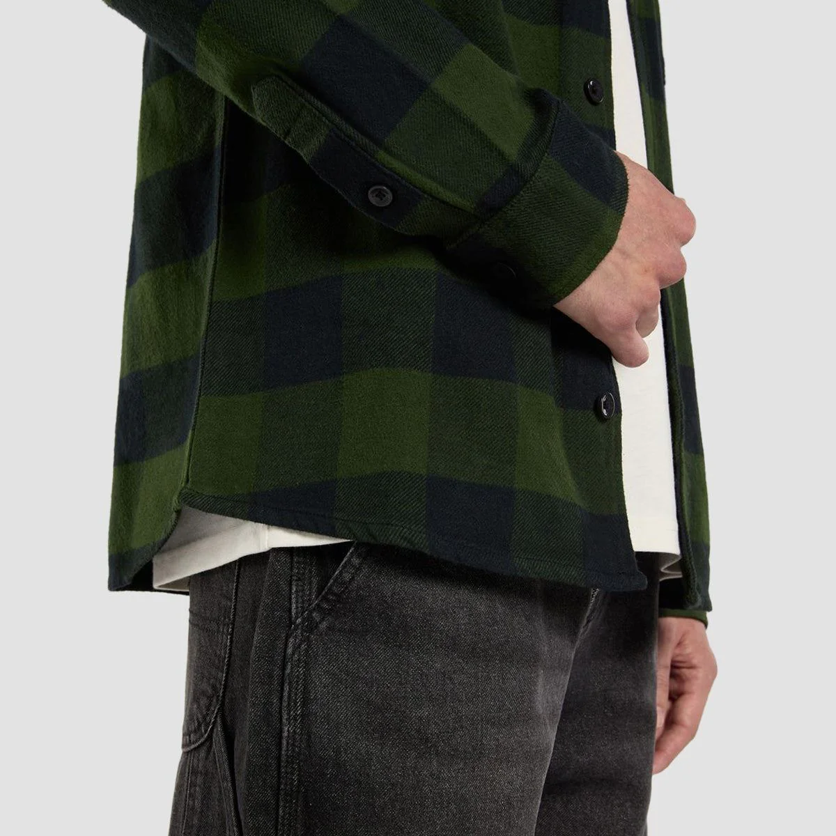 Dickies New Sacramento Longsleeve Shirt Pineneedle - Image 4