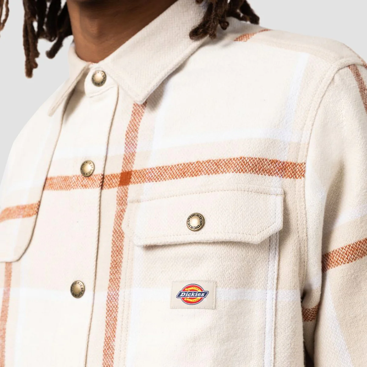 Dickies Nimmons Longsleeve Shirt Cement - Image 3