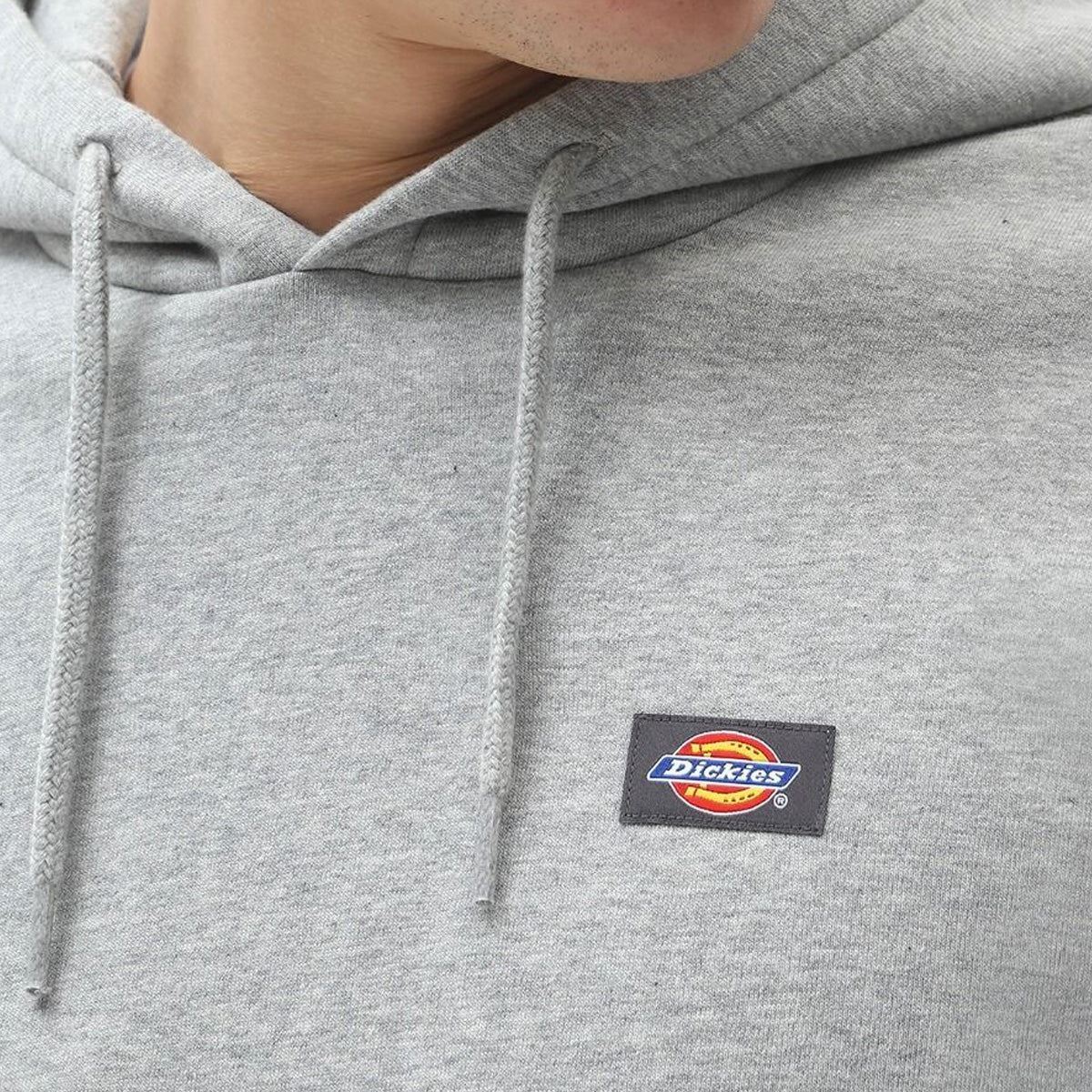 Dickies Oakport Pullover Hoodie Grey Melange - Image 3