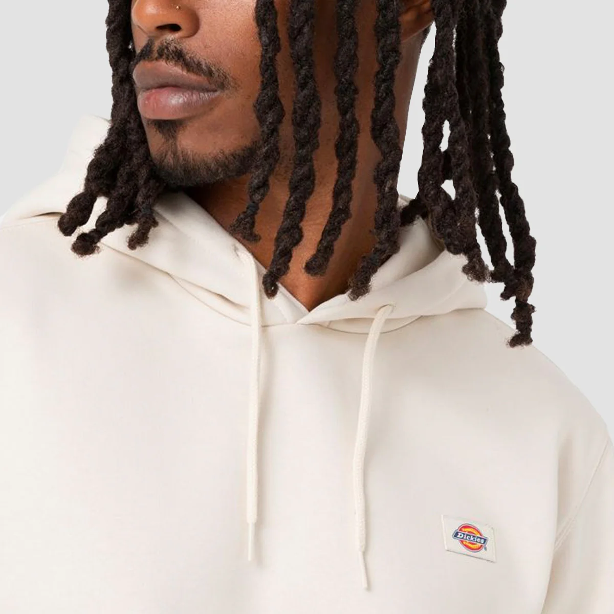 Dickies Oakport Pullover Hoodie Whitecap Grey - Image 2