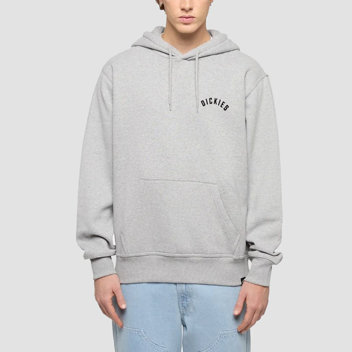 Dickies Panther Pullover Hoodie Heather Grey - Image 2