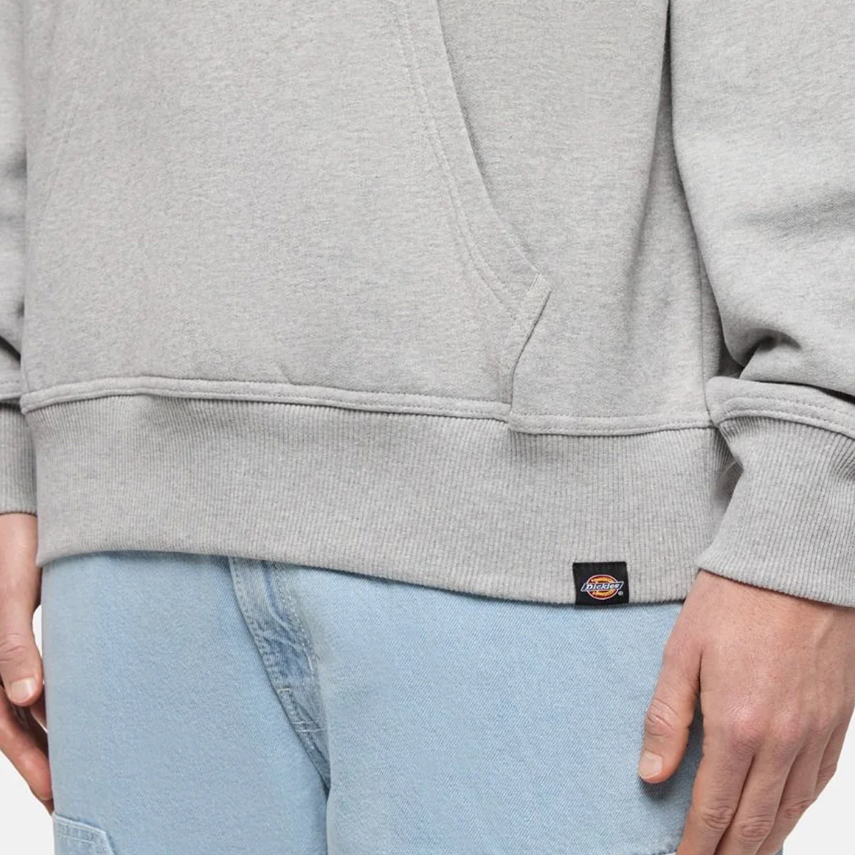 Dickies Panther Pullover Hoodie Heather Grey - Image 3