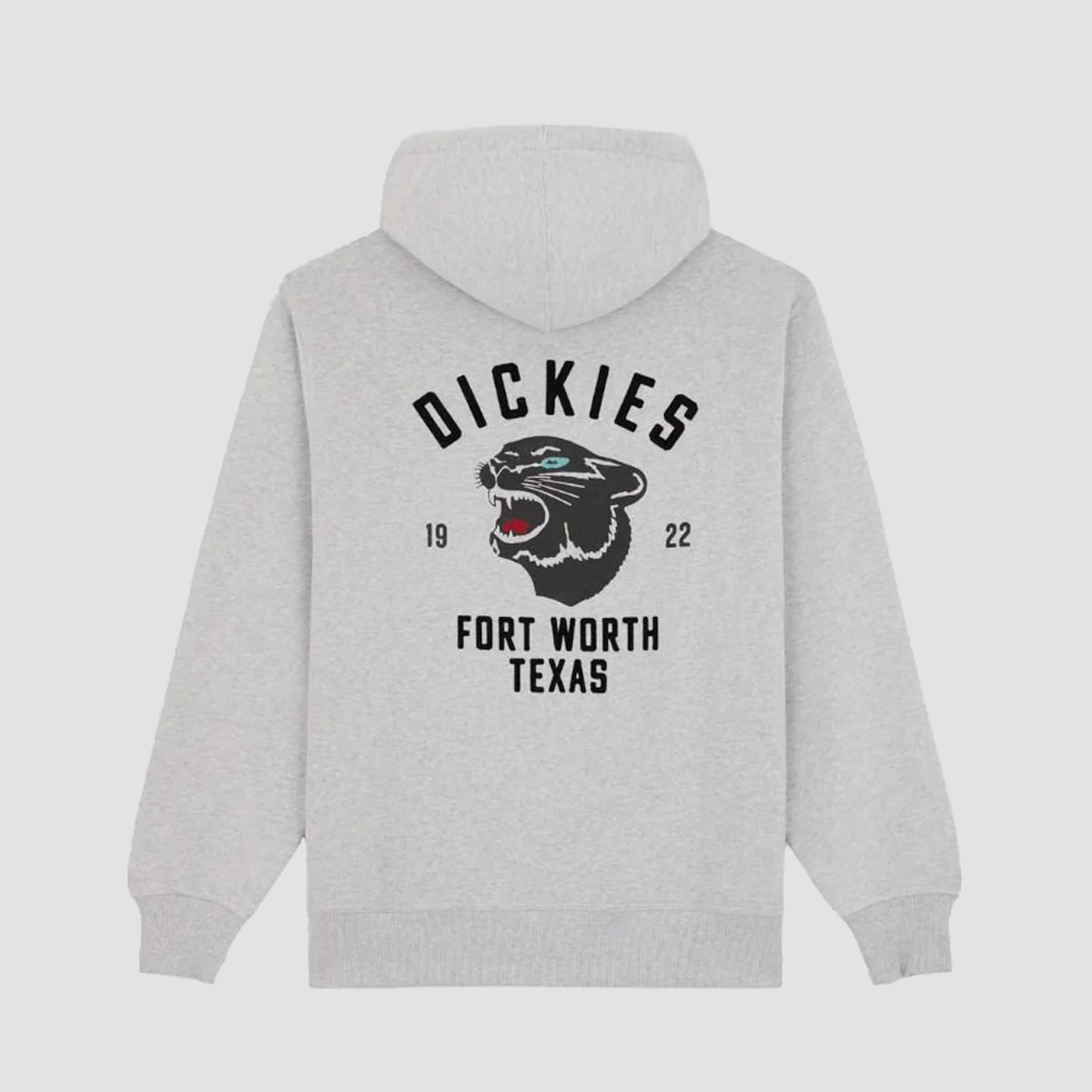 Dickies Panther Pullover Hoodie Heather Grey - Image 4