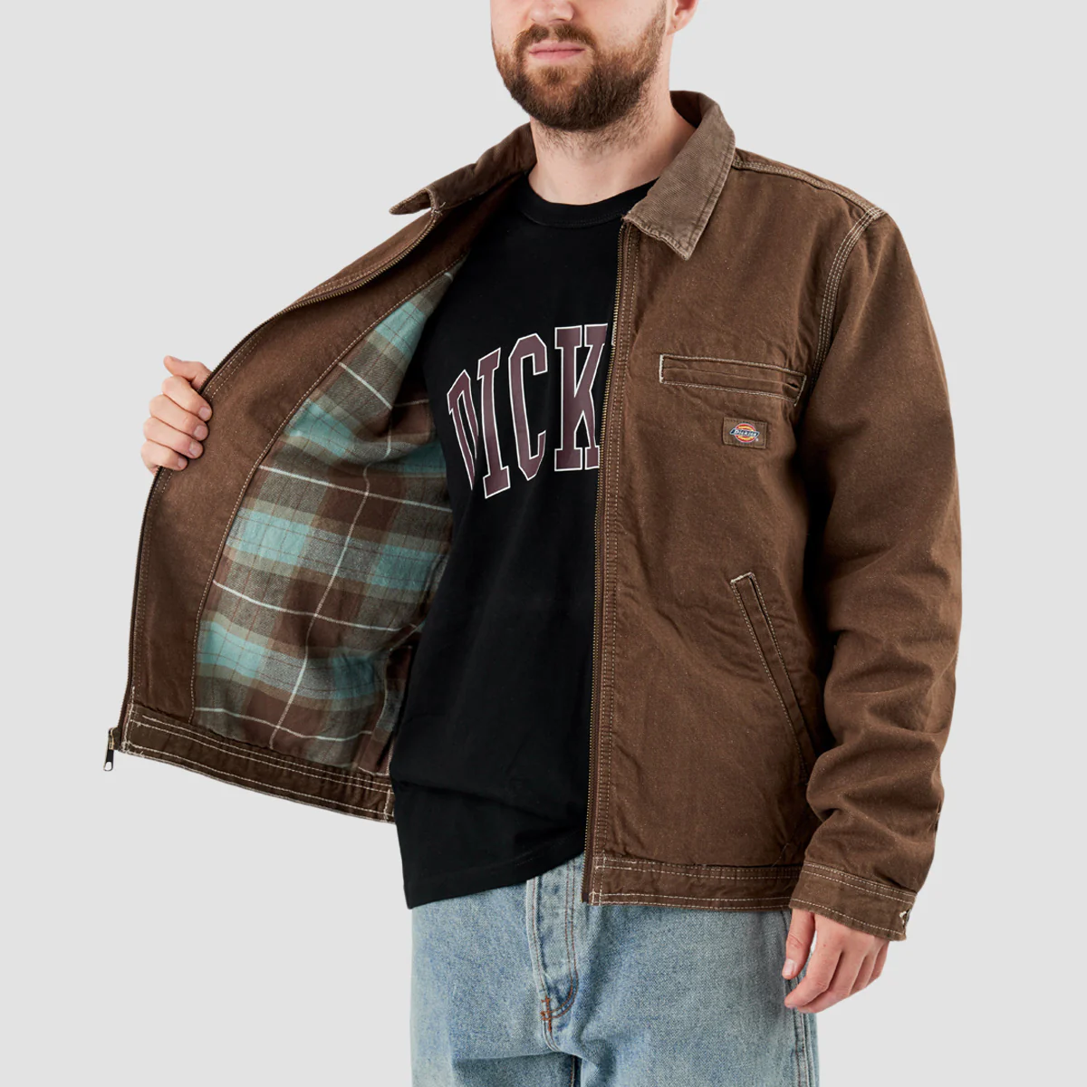 Dickies Stevensville Painter Jacket Mushroom - Image 4