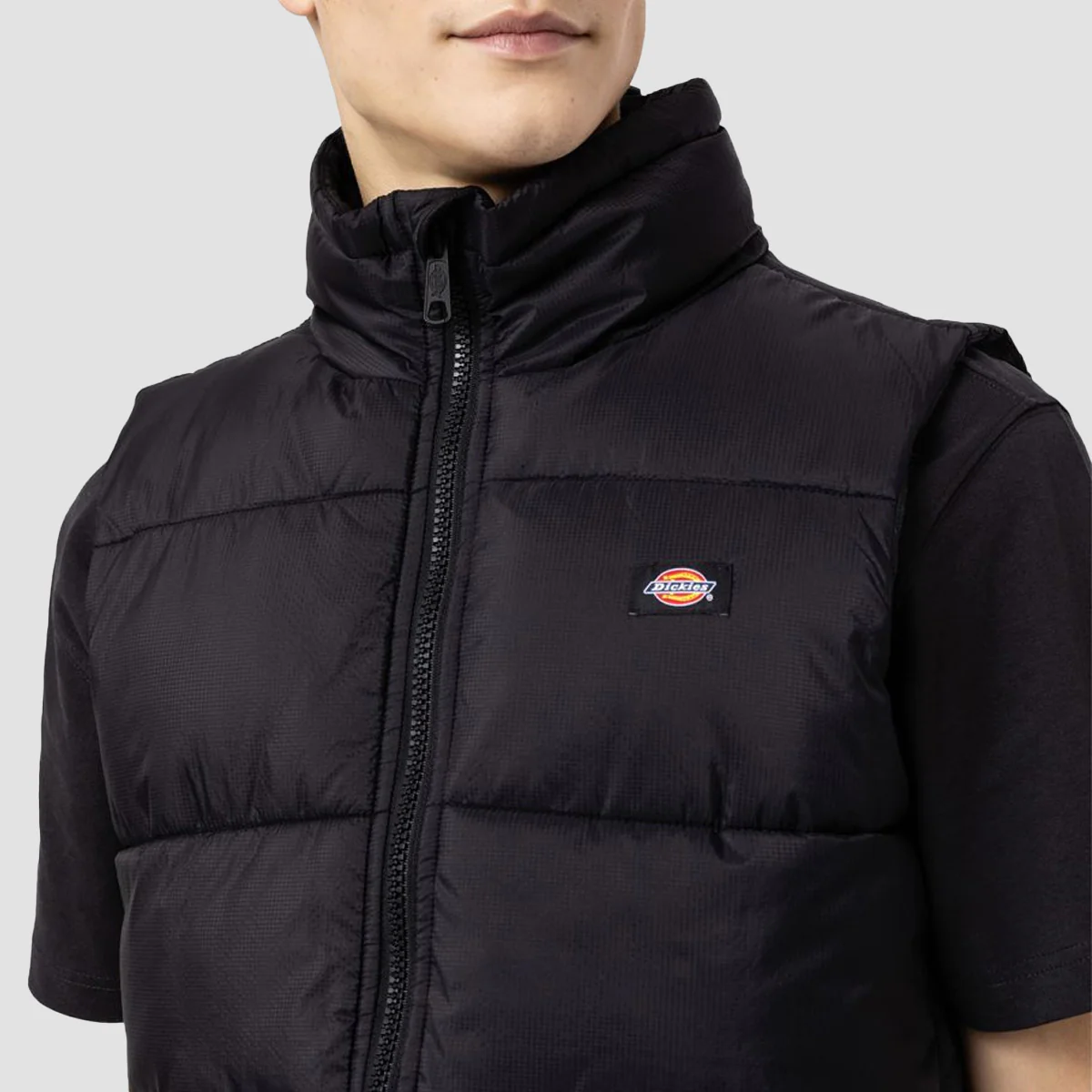 Dickies Waldenburg Vest Jacket Black - Image 3
