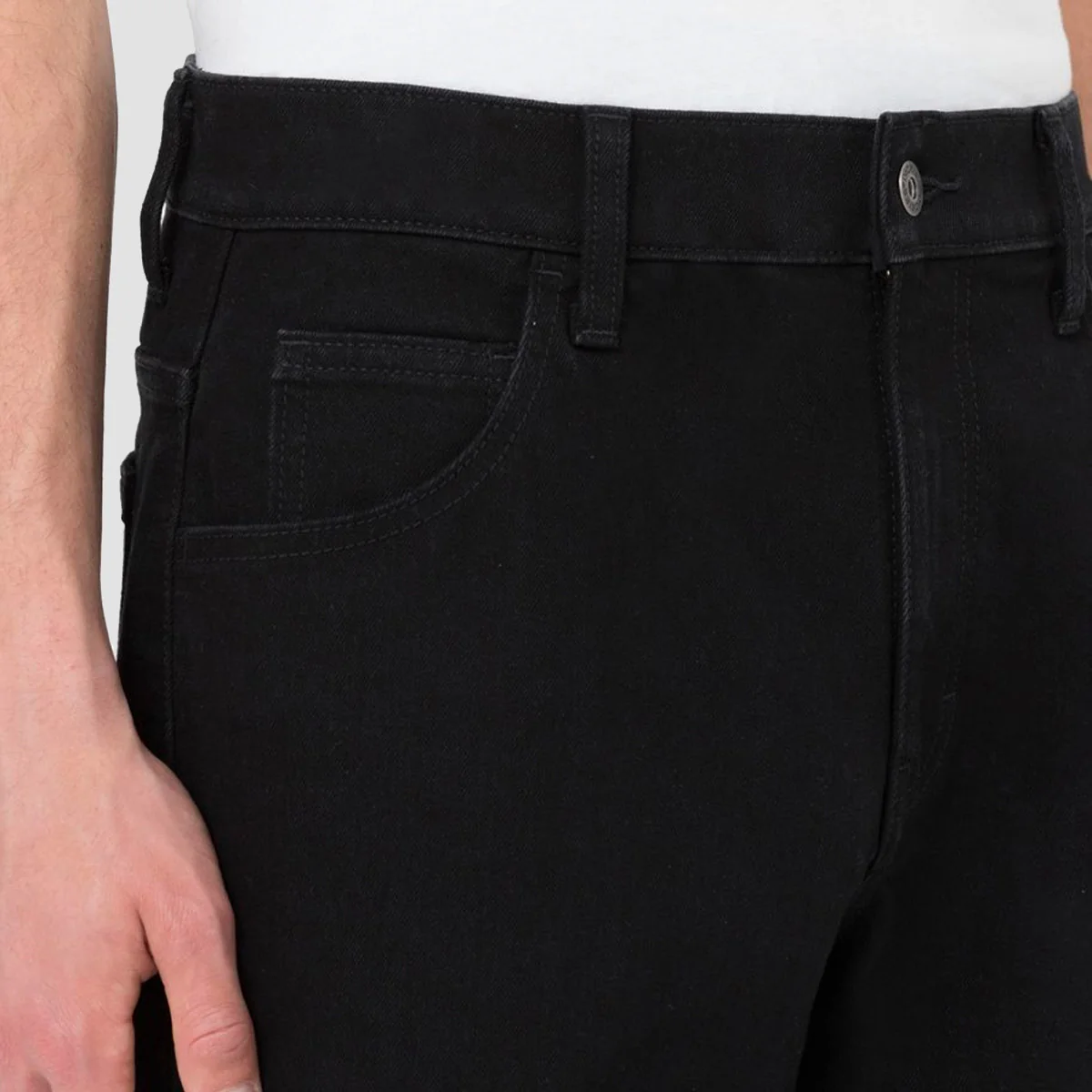Dickies Wingville Loose Fit Jeans Black - Image 3
