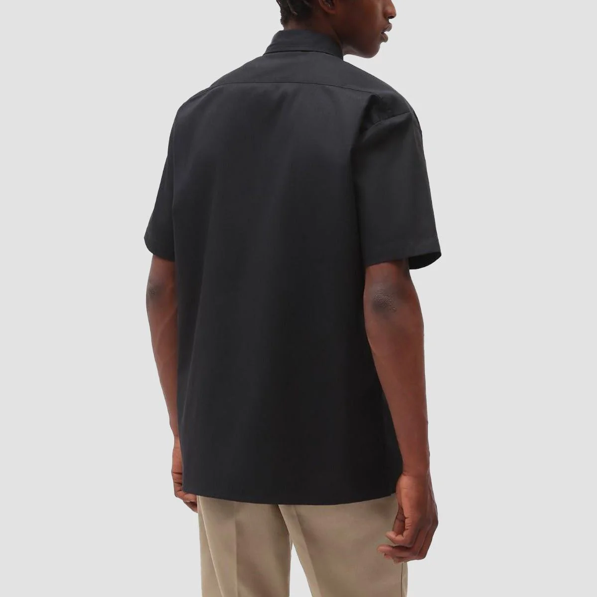 Dickies Work Short Sleeve Shirt Recycled Black - Image 2