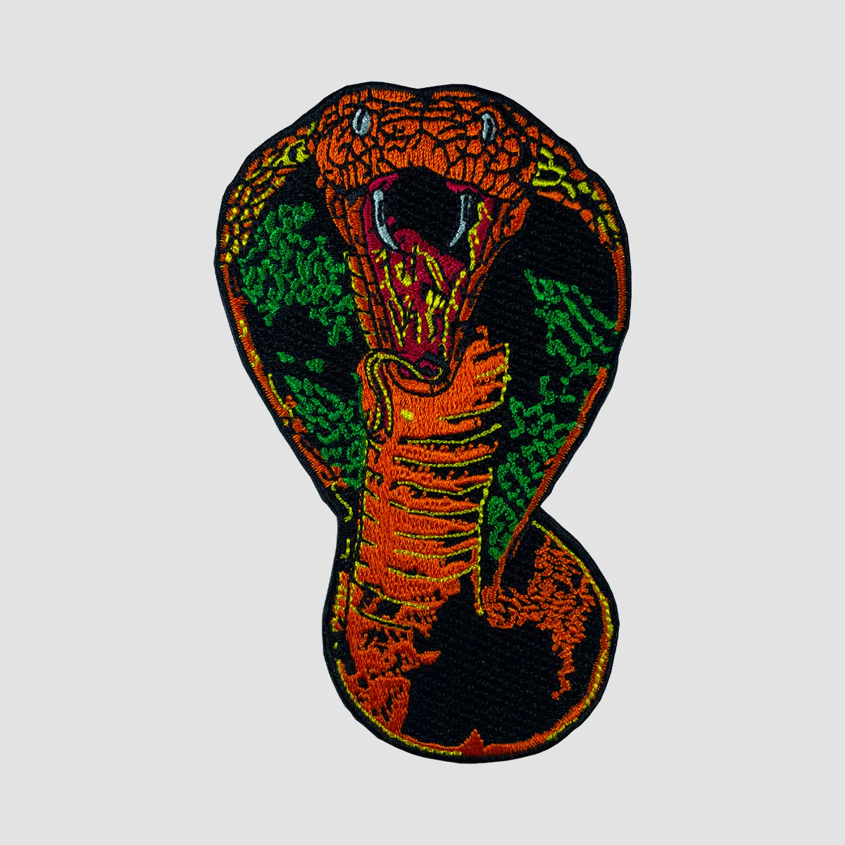 Dungeon Cobra Embroidered Patch Multi