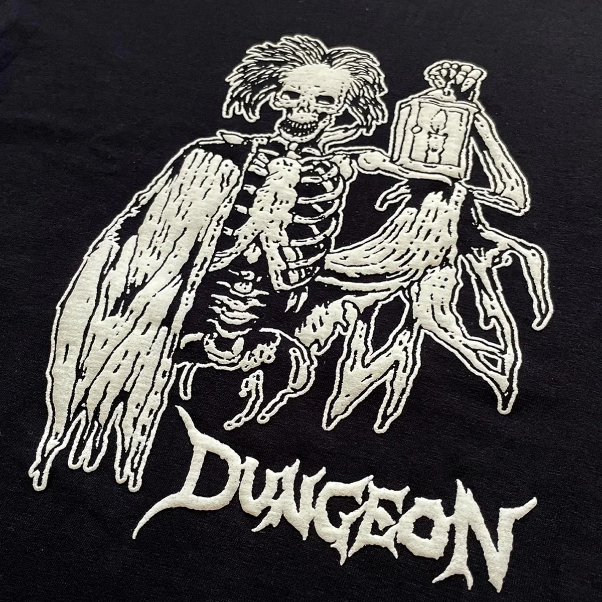 Dungeon Lights Out T-Shirt Black/Glow In The Dark - Image 2