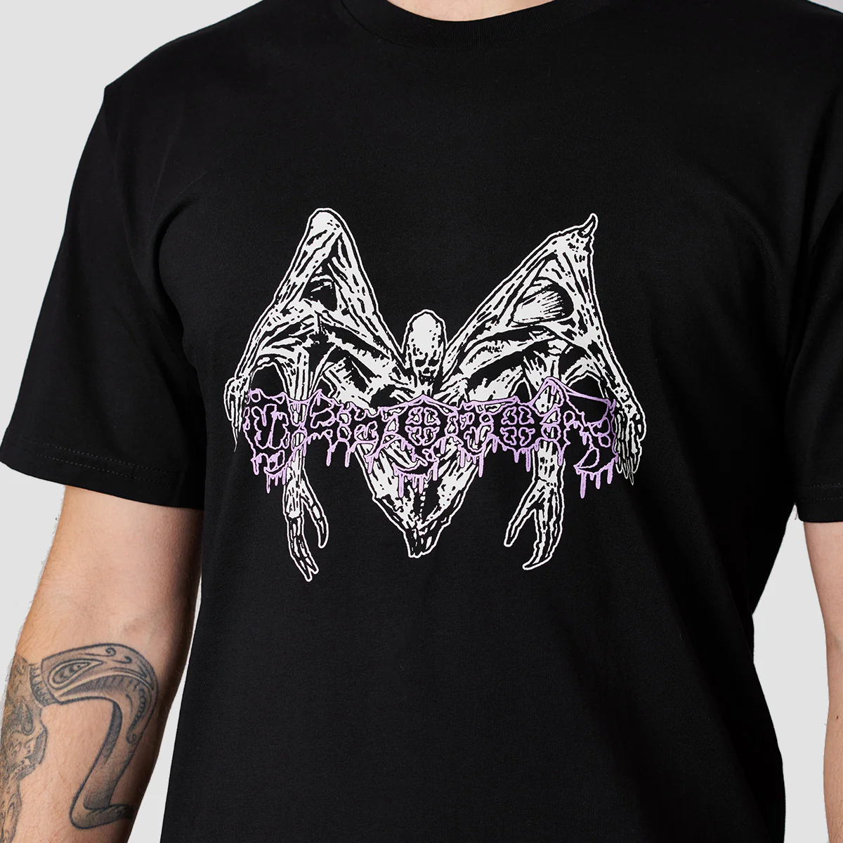 Dungeon Wings Of Death T-Shirt Black - Image 2
