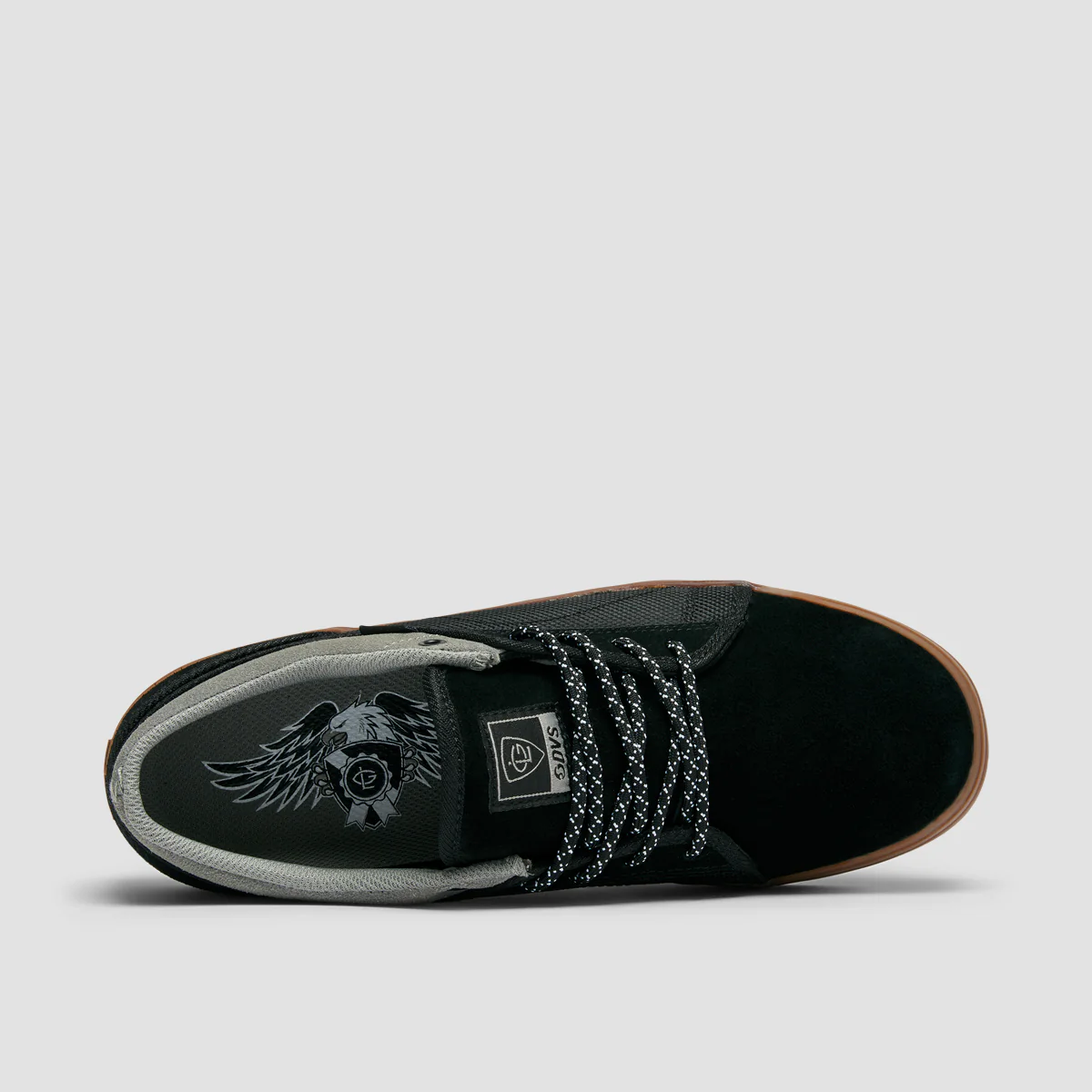 DVS Aversa+ Lutzka Shoes - Black/Grey Suede - Image 4