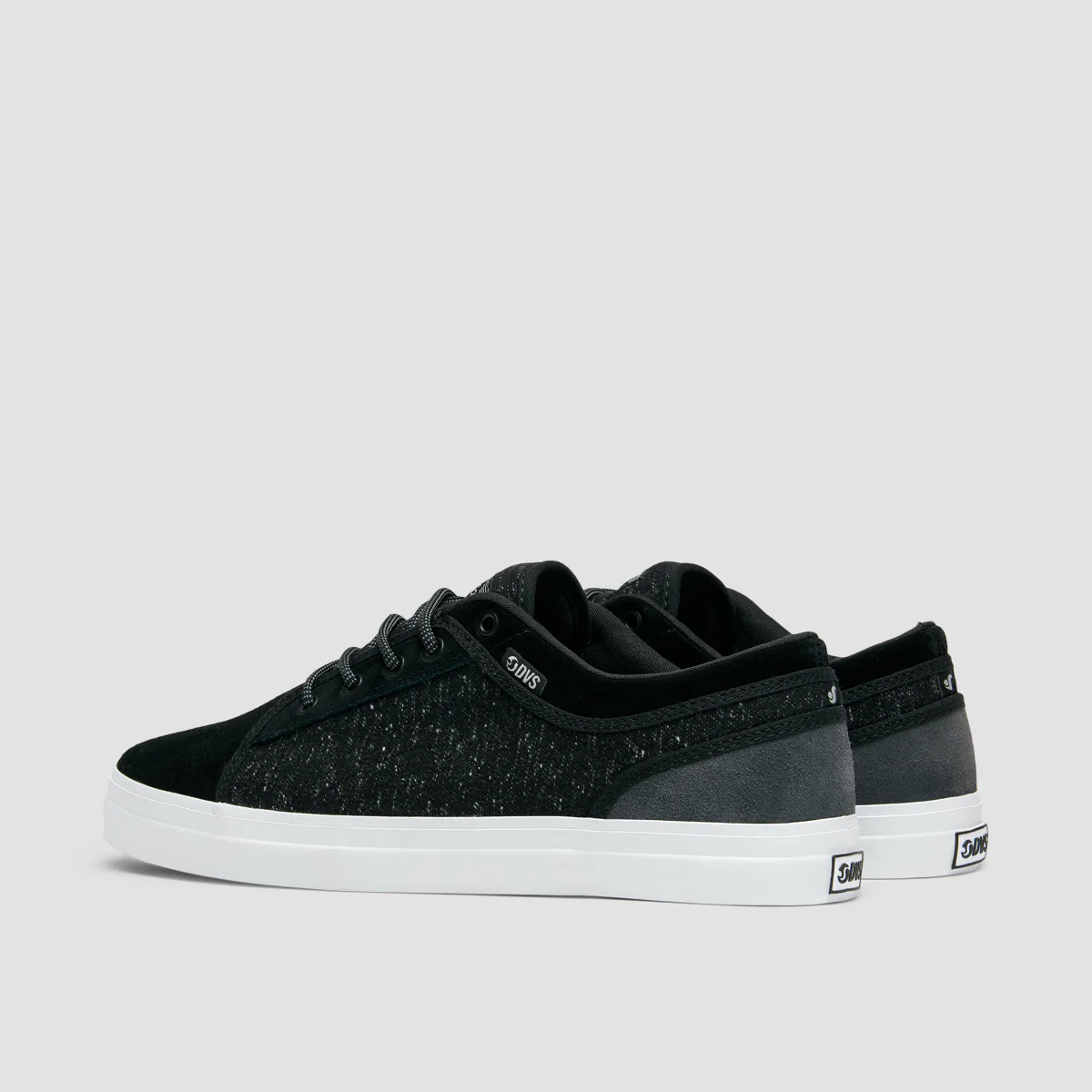 DVS Aversa+ Shoes - Black/Charcoal Textile - Image 3