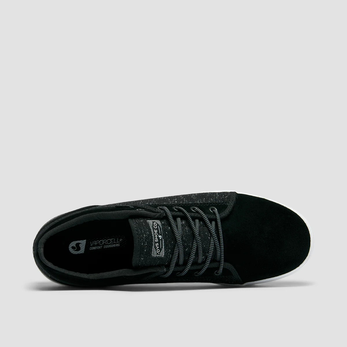 DVS Aversa+ Shoes - Black/Charcoal Textile - Image 4