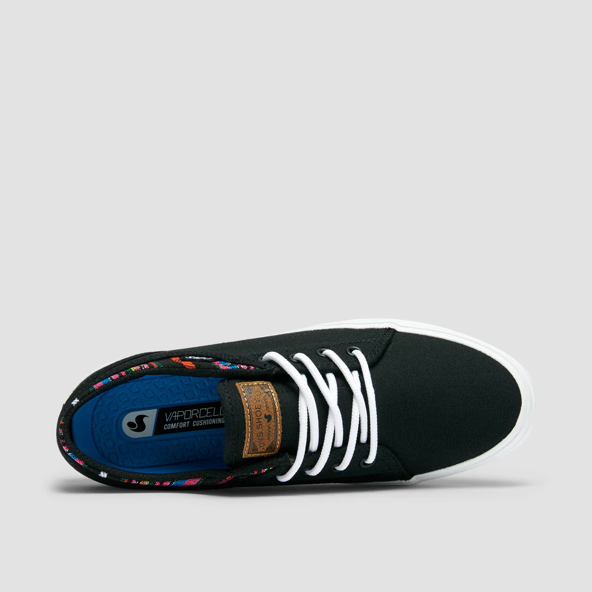 DVS Aversa+ Shoes - Black/Multi Canvas - Womens - Image 4