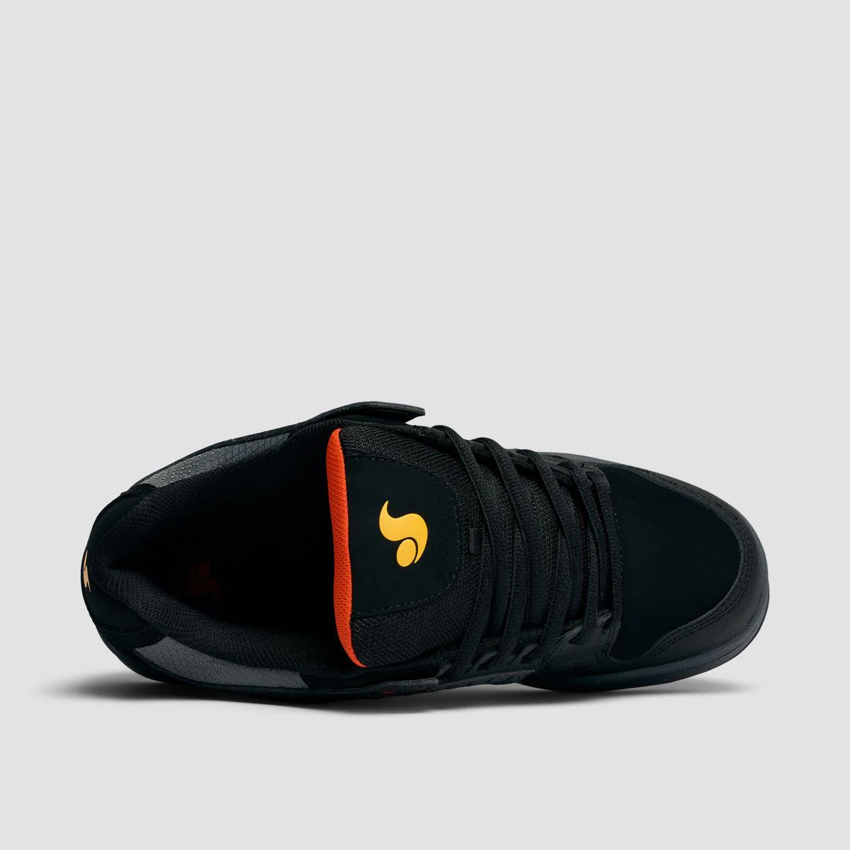 DVS Celsius Shoes - Black/Fiery Red/Yellow Nubuck - Image 4