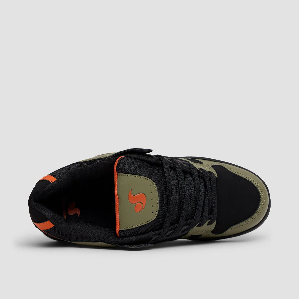 DVS Celsius Shoes - Black/Olive/Orange Nubuck - Image 4