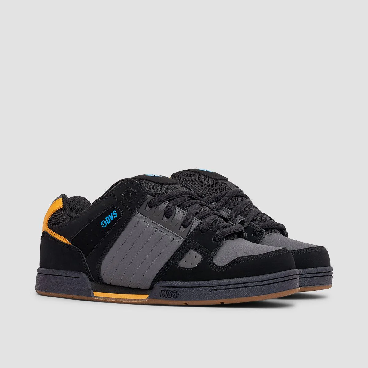 DVS Celsius Shoes - Black/Orange/Blue Nubuck - Image 2