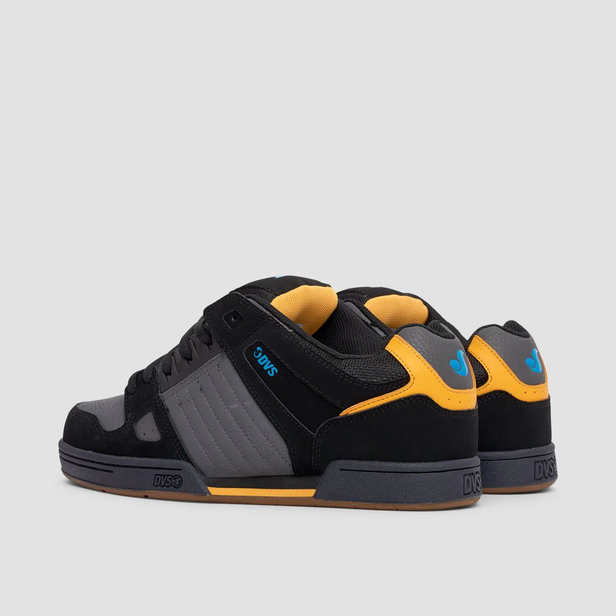 DVS Celsius Shoes - Black/Orange/Blue Nubuck - Image 3