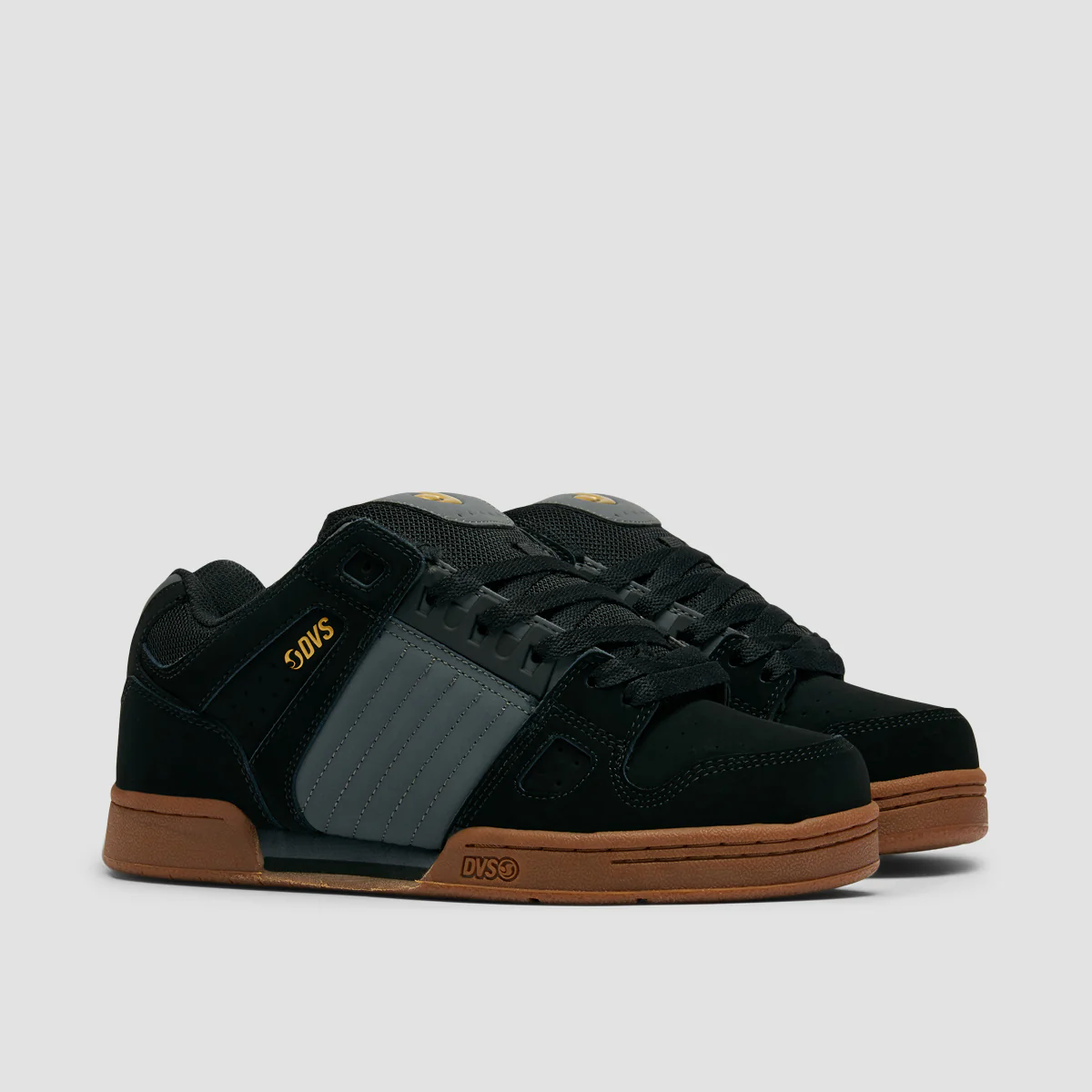 DVS Celsius Shoes - Black/Charcoal/Gum Nubuck - Image 2