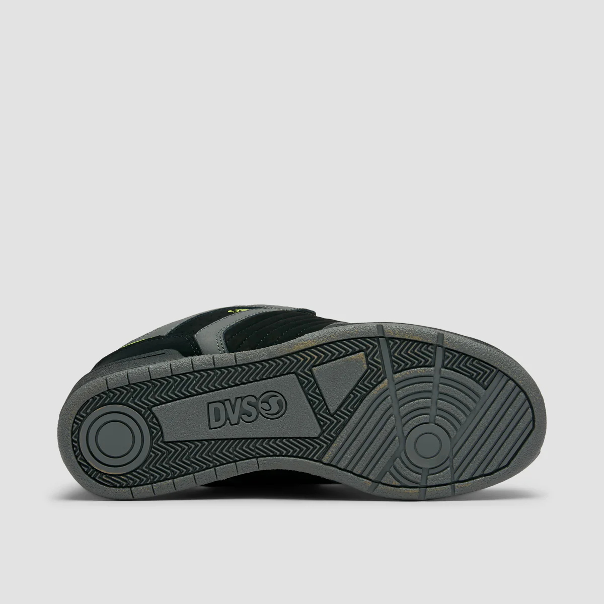 DVS Celsius Shoes - Black/Charcoal/Lime Nubuck - Image 5