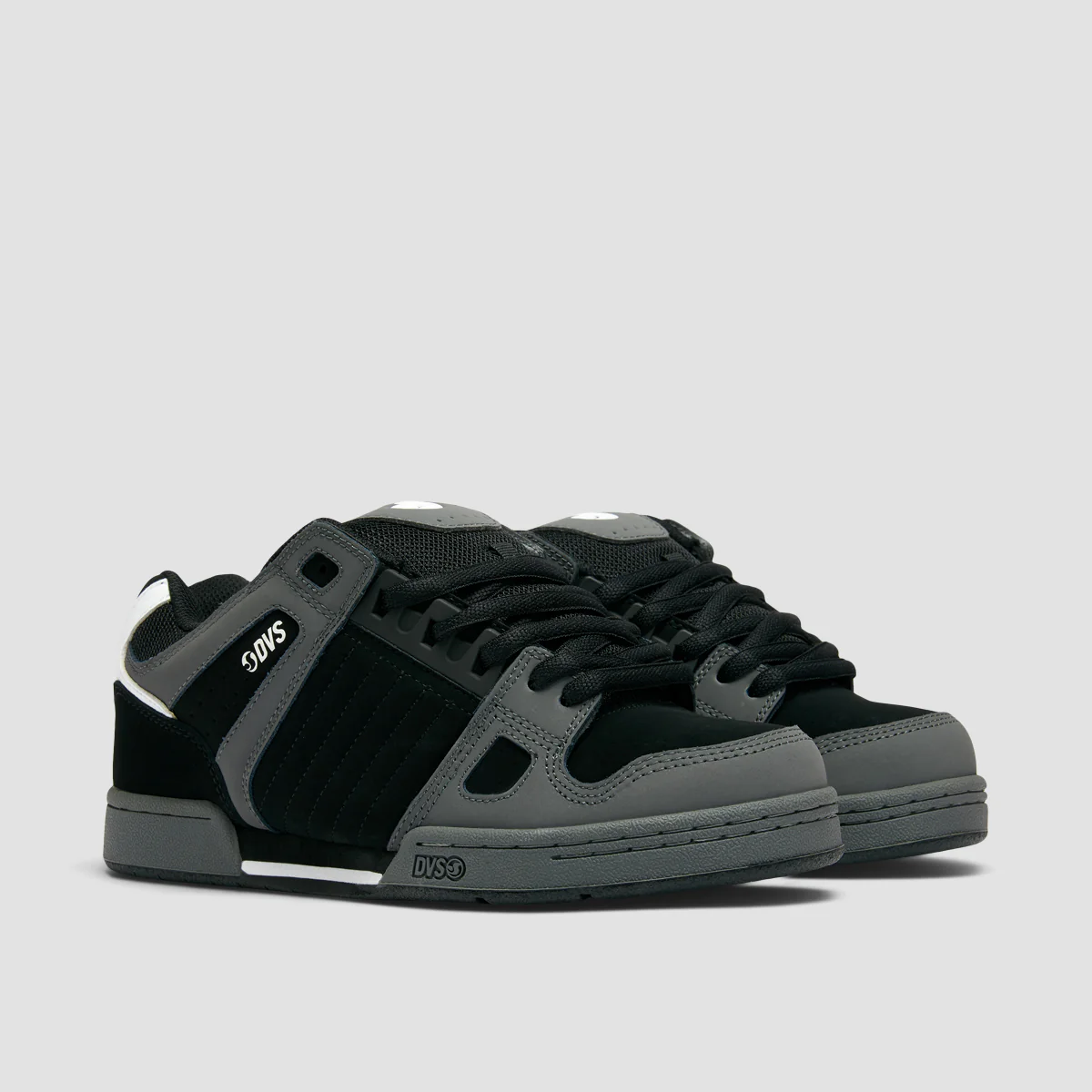 DVS Celsius Shoes - Charcoal/Black/White Nubuck - Image 2