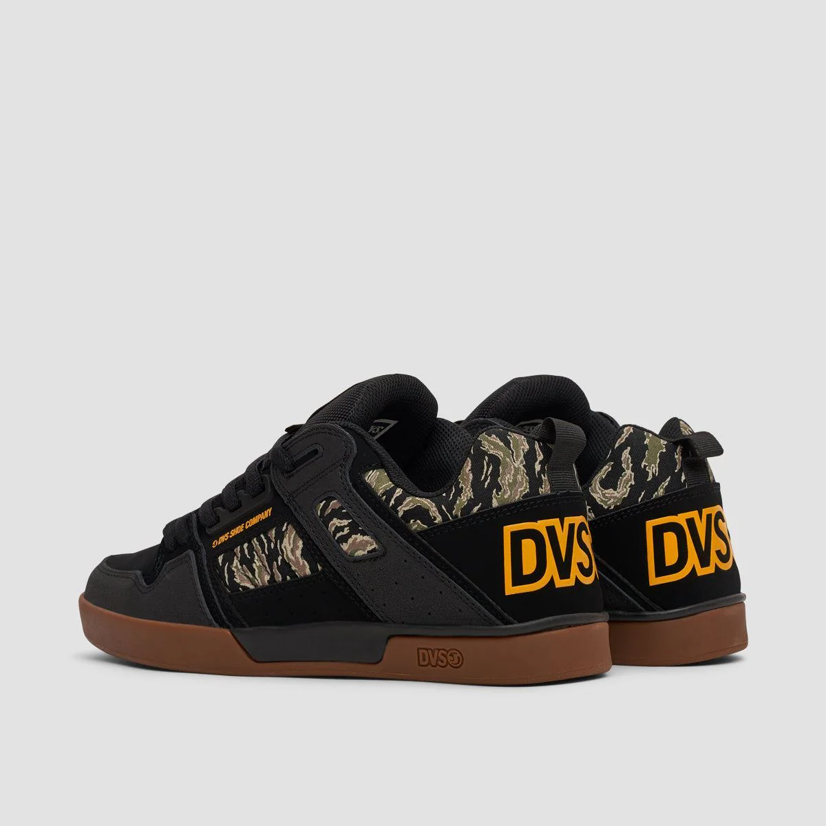 DVS Comanche 2.0+ Shoes - Black/Jungle/Camo Nubuck - Image 3