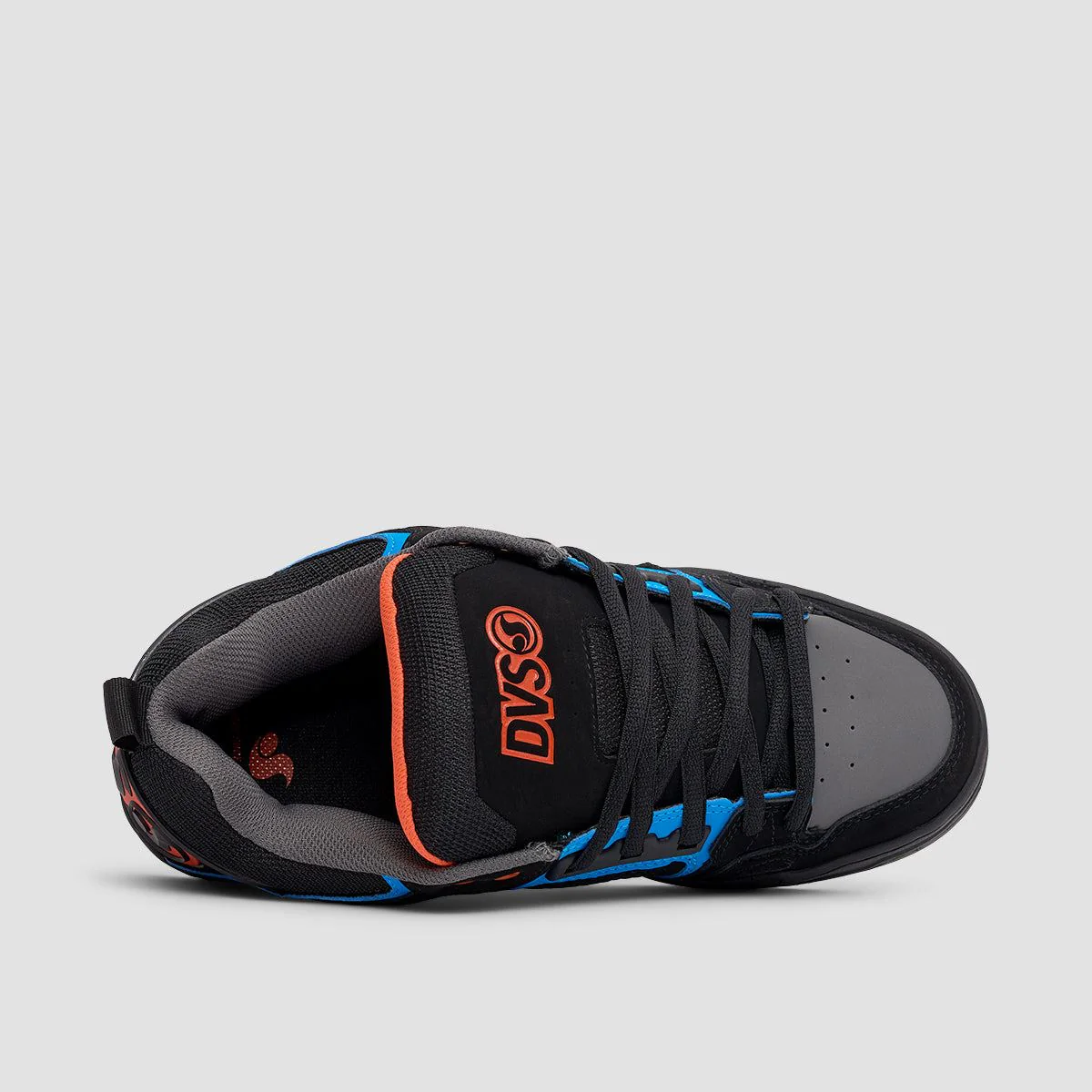 DVS Comanche Shoes - Black/Blue/Red Nubuck - Image 4
