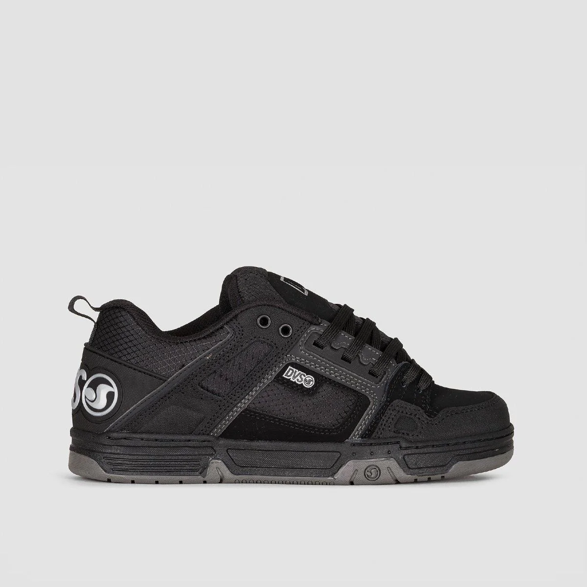 DVS Comanche Shoes - Black/Reflective/Charcoal/Nubuck