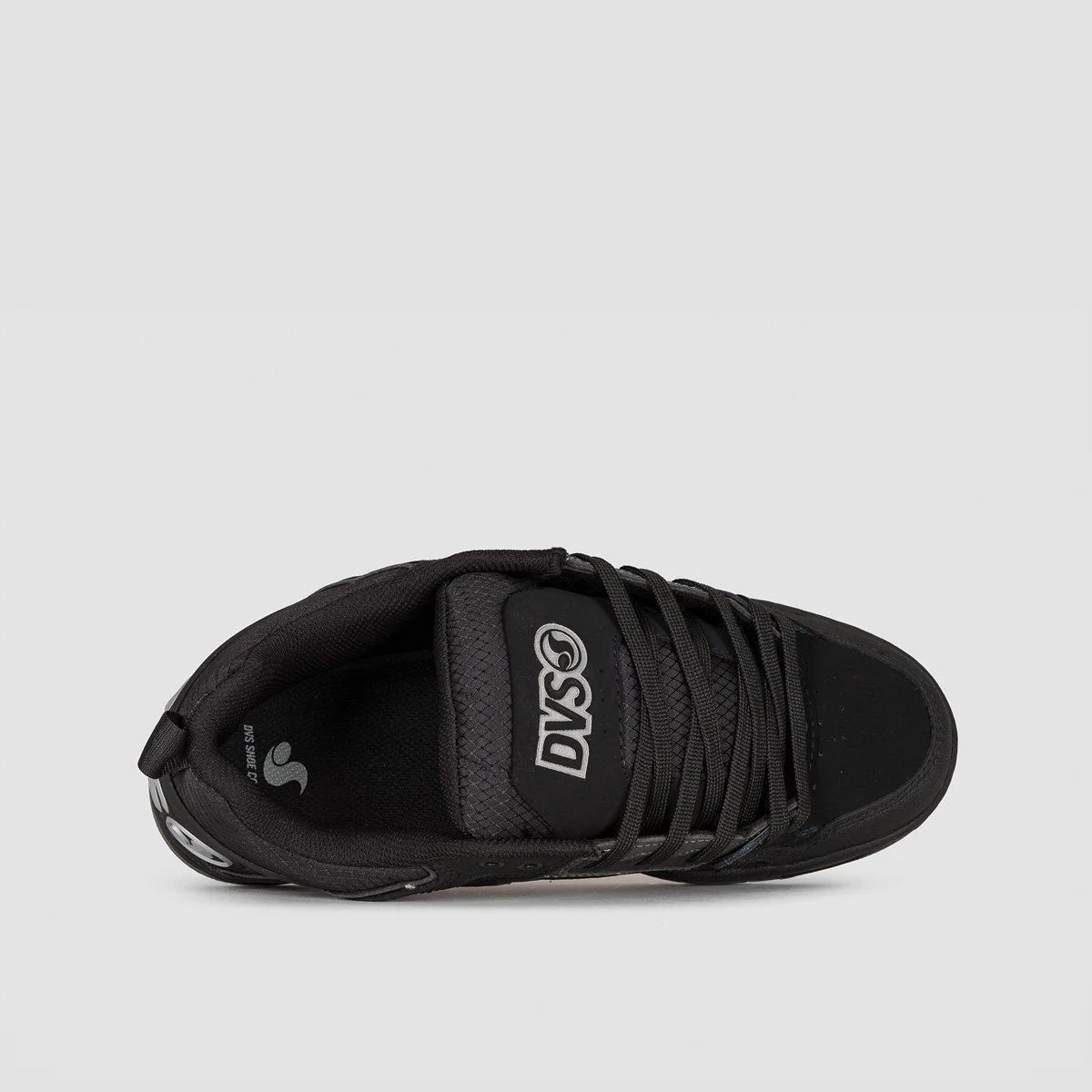 DVS Comanche Shoes - Black/Reflective/Charcoal/Nubuck - Image 4