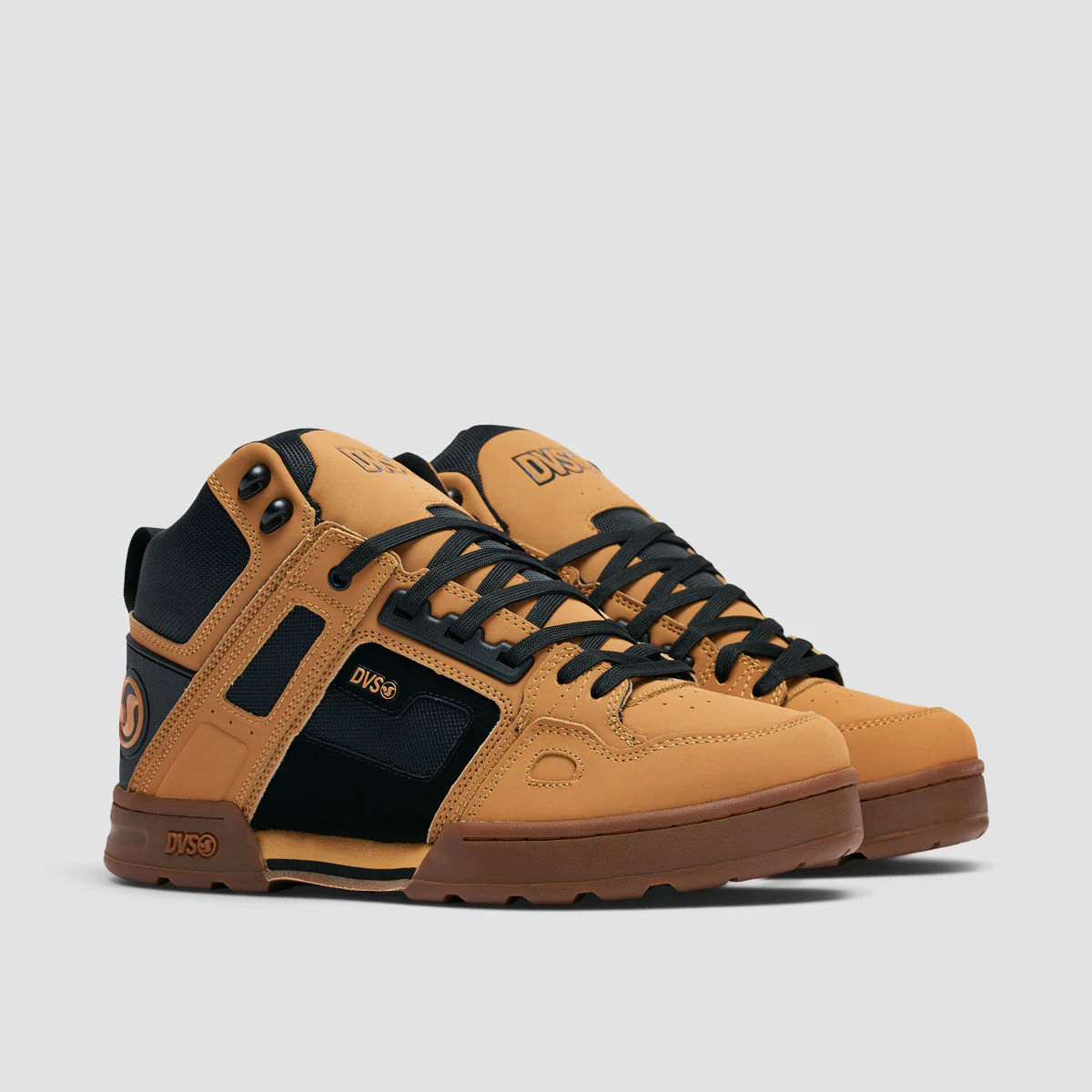 DVS Comanche Boots Tan/Black/Gum Nubuck - Image 2